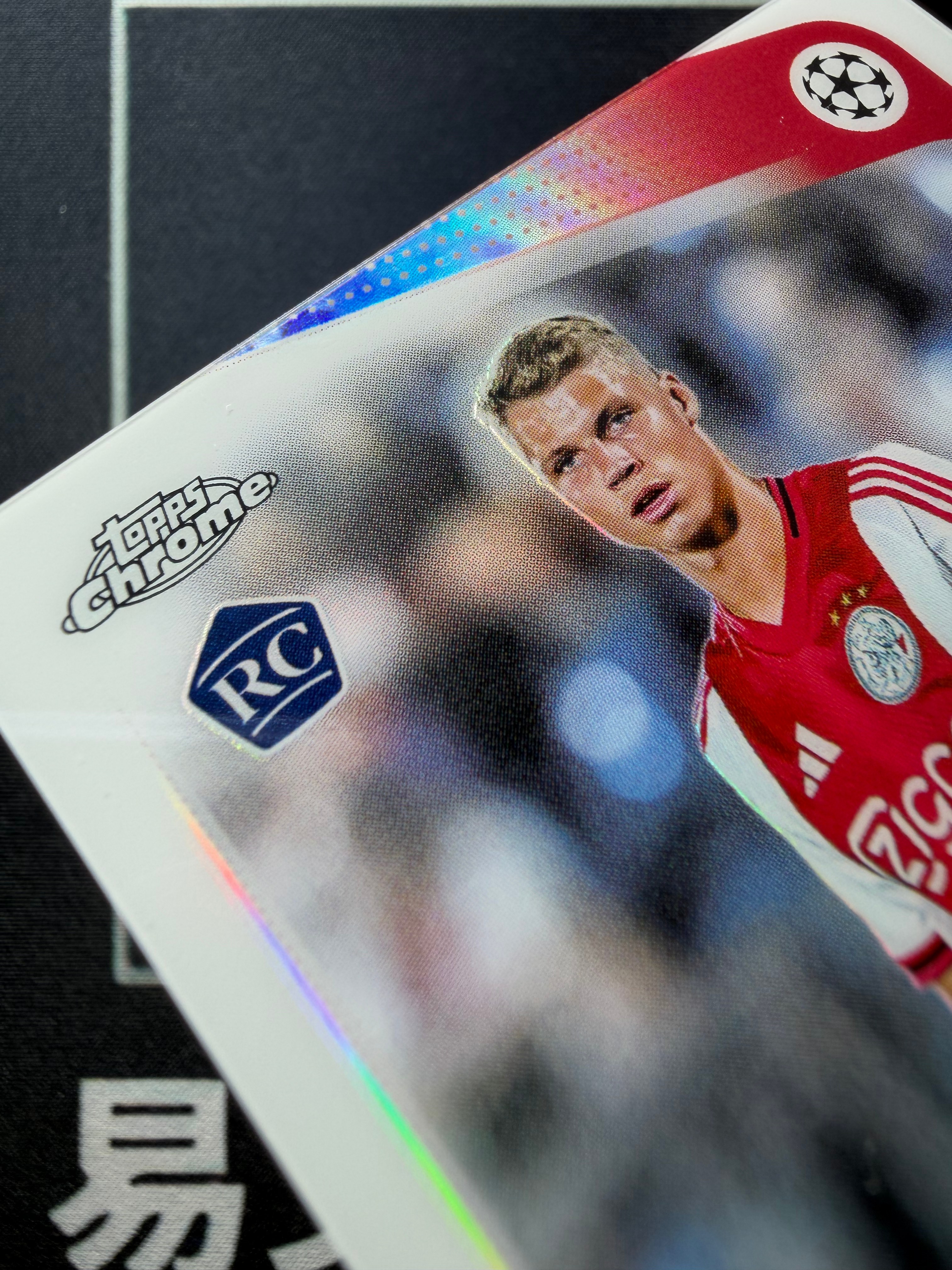 【易文拍卖 超级回款】2025-26 Topps Chrome 欧战欧冠TC SEAN STEUR 阿贾克斯 肖恩 斯特尔 RC新秀 15/30编 白折 卡品如图#agger