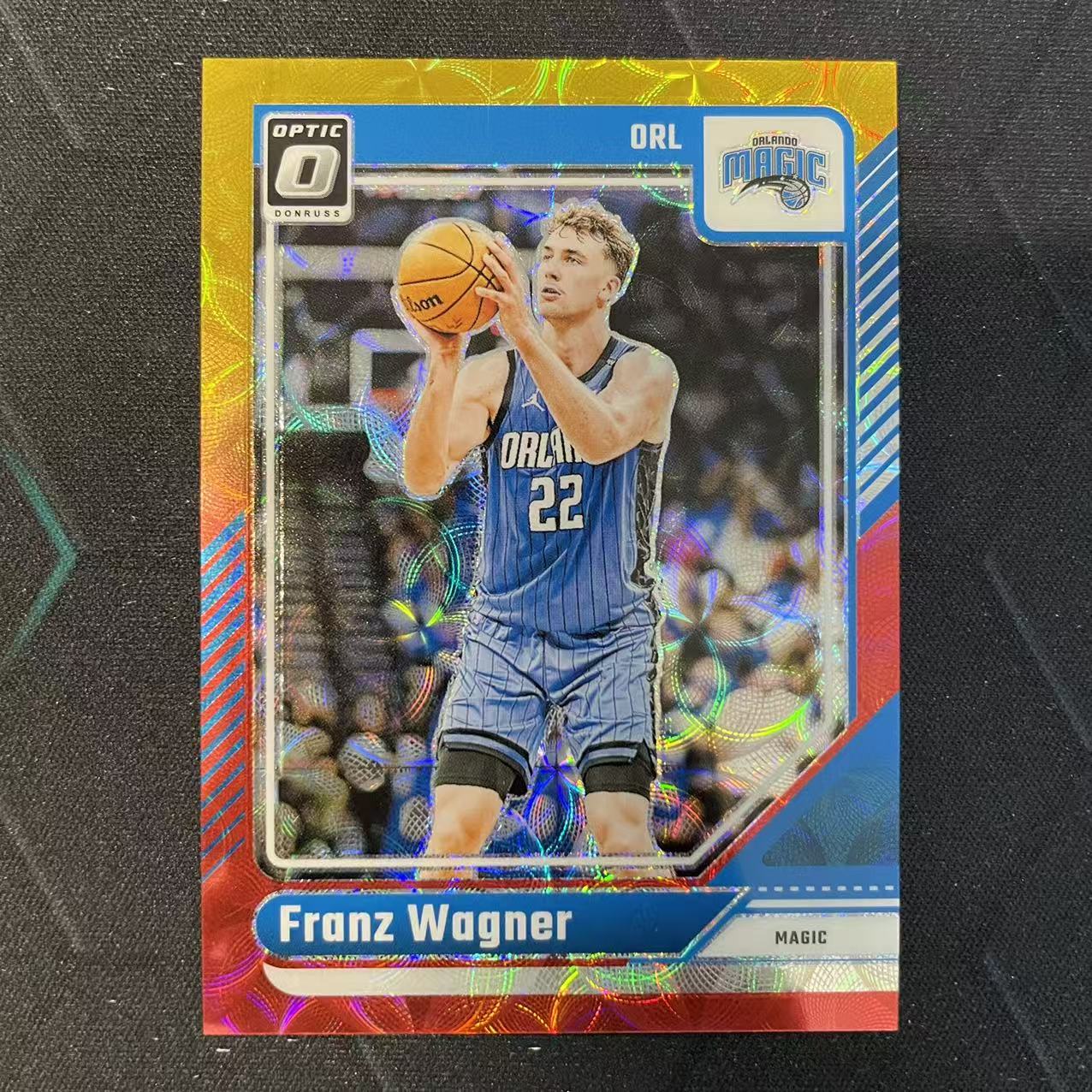 2024-25 Panini Donruss Franz Wagner 【阿福代卖】弗朗茨 瓦格纳 魔术 杜蕾斯op 红金圈圈折 99编 收藏必备(行行行A)