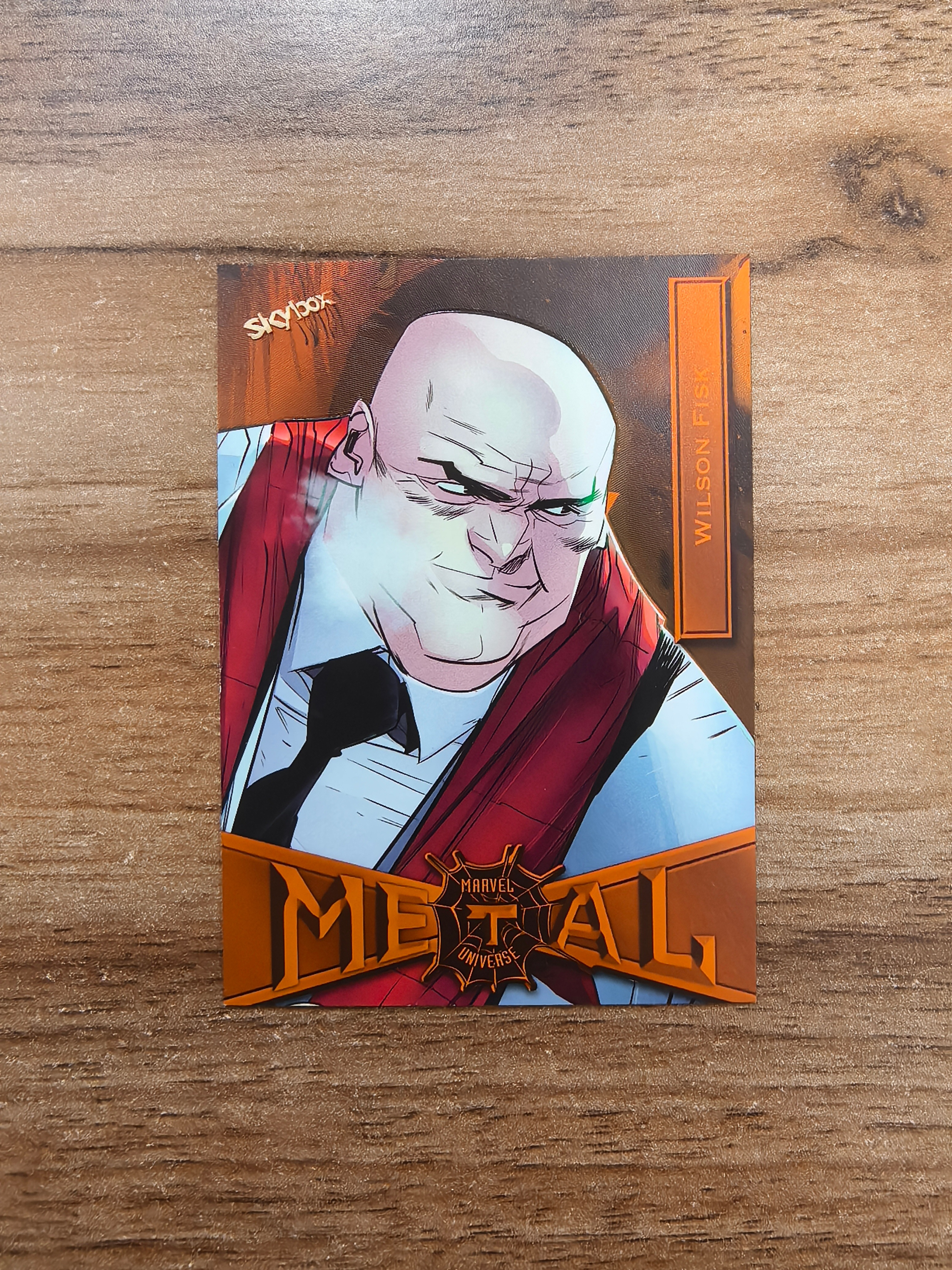 2021UD SKYBOX 漫威 Wilson Fisk 金并 19/25编 实卡精美 卡品如图 收藏必入 流浪