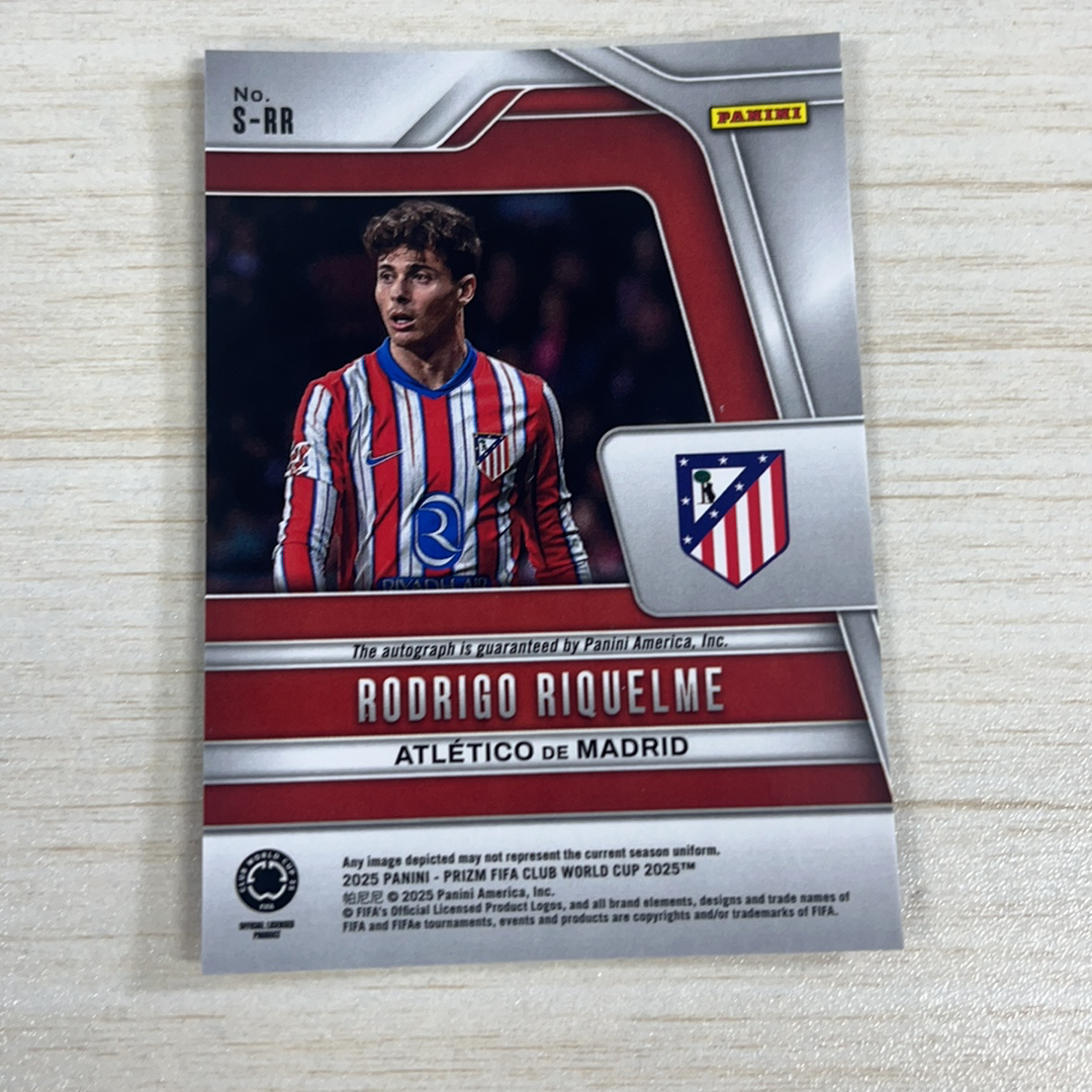 【小牛代拍】2025 Panini Prizm Rodrigo Riquelme 世俱杯 马竞 罗德里戈 里克尔梅 签字 卡品如图(一哥)
