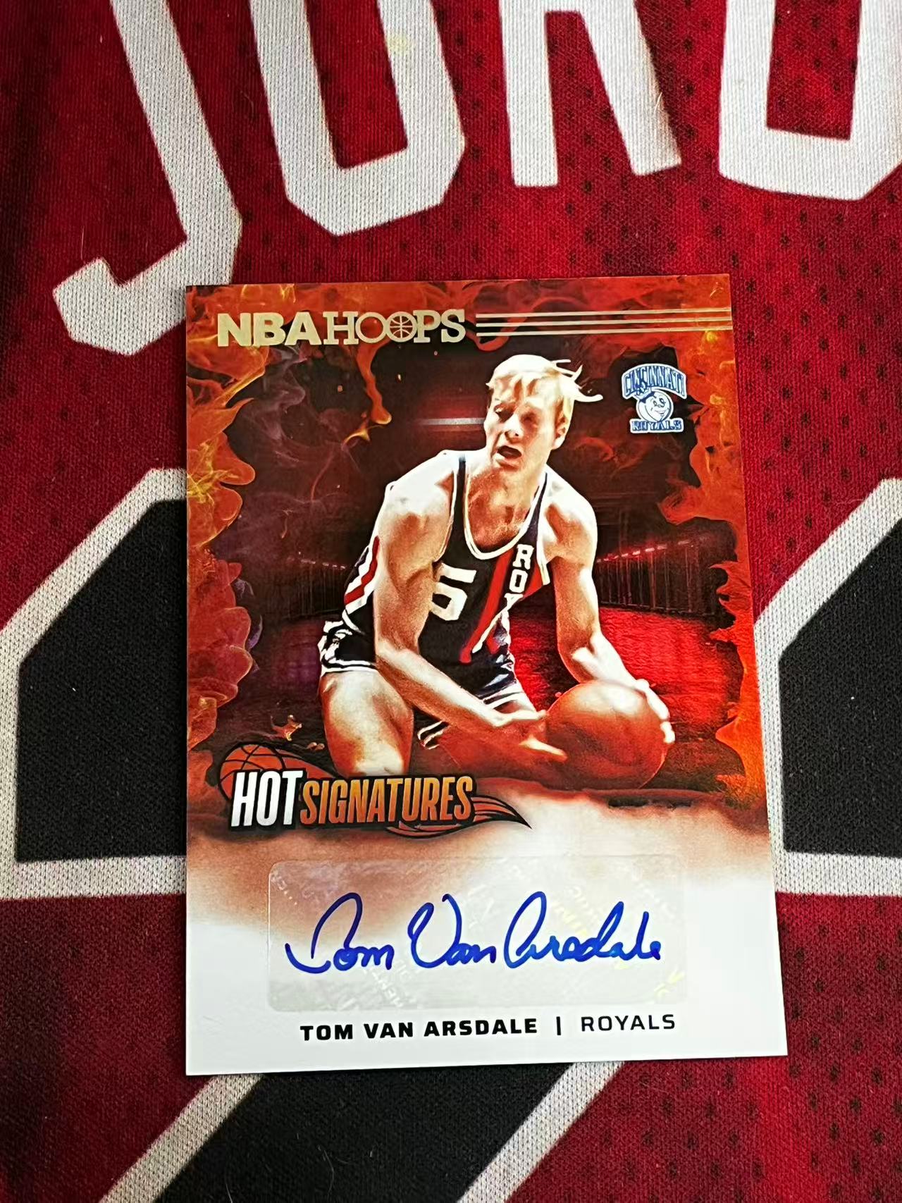 【接寄拍】2024-25 PANINI HOOPS 掘金名宿 汤姆范阿斯戴尔 签字卡 HOT签 银折 折射 专收凑套必备【烂臭嘴拍卖】