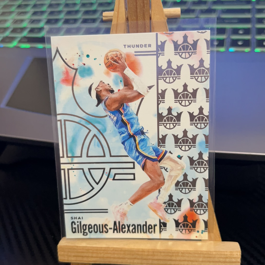 2024-25 Panini Court Kings Shai Gilgeous-Alexander 亚历山大 雷霆 sag 油画系列 卡品如图 凑图必备 值得收藏!免费代卖!
