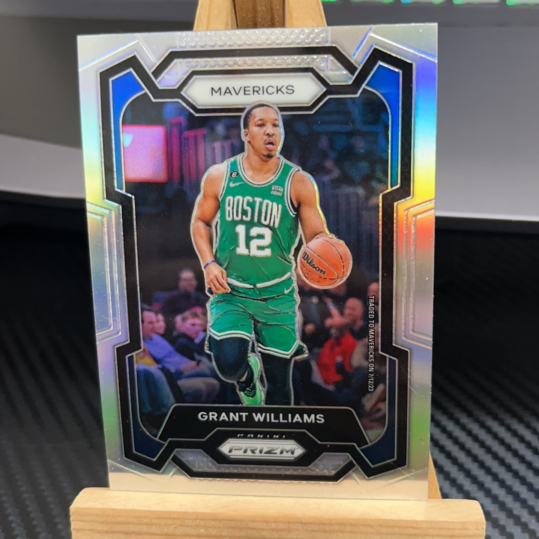 2023-24 Panini Prizm Grant Williams 格兰特 威廉姆斯 独行侠 银折 折射 prizm系列 pz 卡品如图 凑图必备 值得收藏!免费代卖!