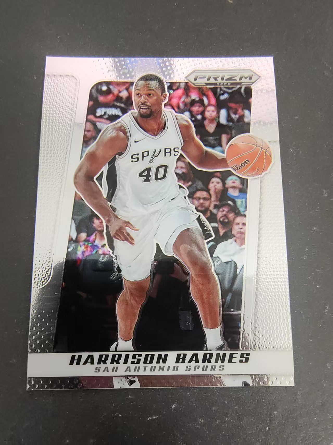 【可合并,不累计】2024-25 Panini Prizm Harrison Barnes Deca 哈里森 巴恩斯 马刺 PZ复刻 划痕 边角瑕疵 #88
