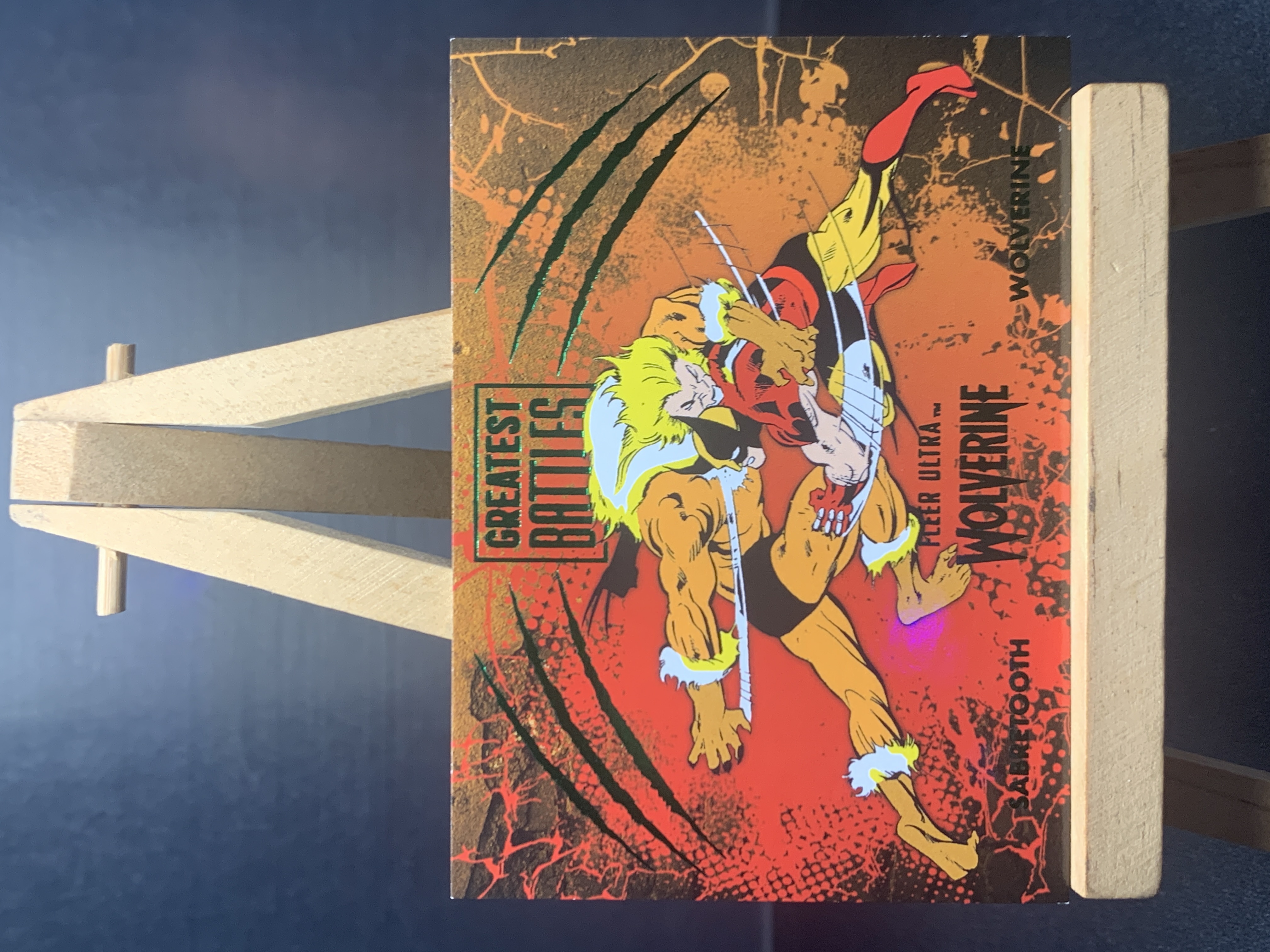 (K5)2022 FLEER MARVEL 漫威 BASE 金刚狼 实卡好看 收藏凑套必备 卡品如图 !!!