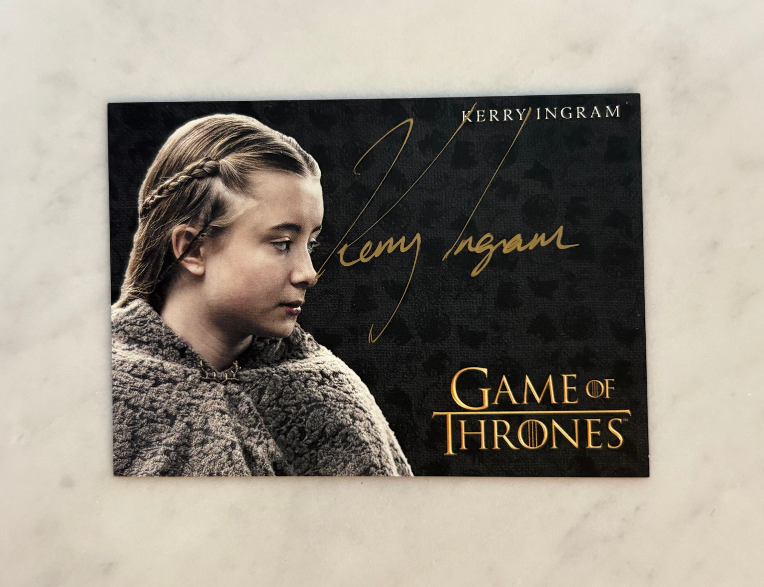 2022 Other Game of Thrones Kerry Ingram HBO 权游 权利的游戏 权力的游戏 冰与火之歌 希琳拜拉席恩 金笔卡签 角色Shireen Baratheon