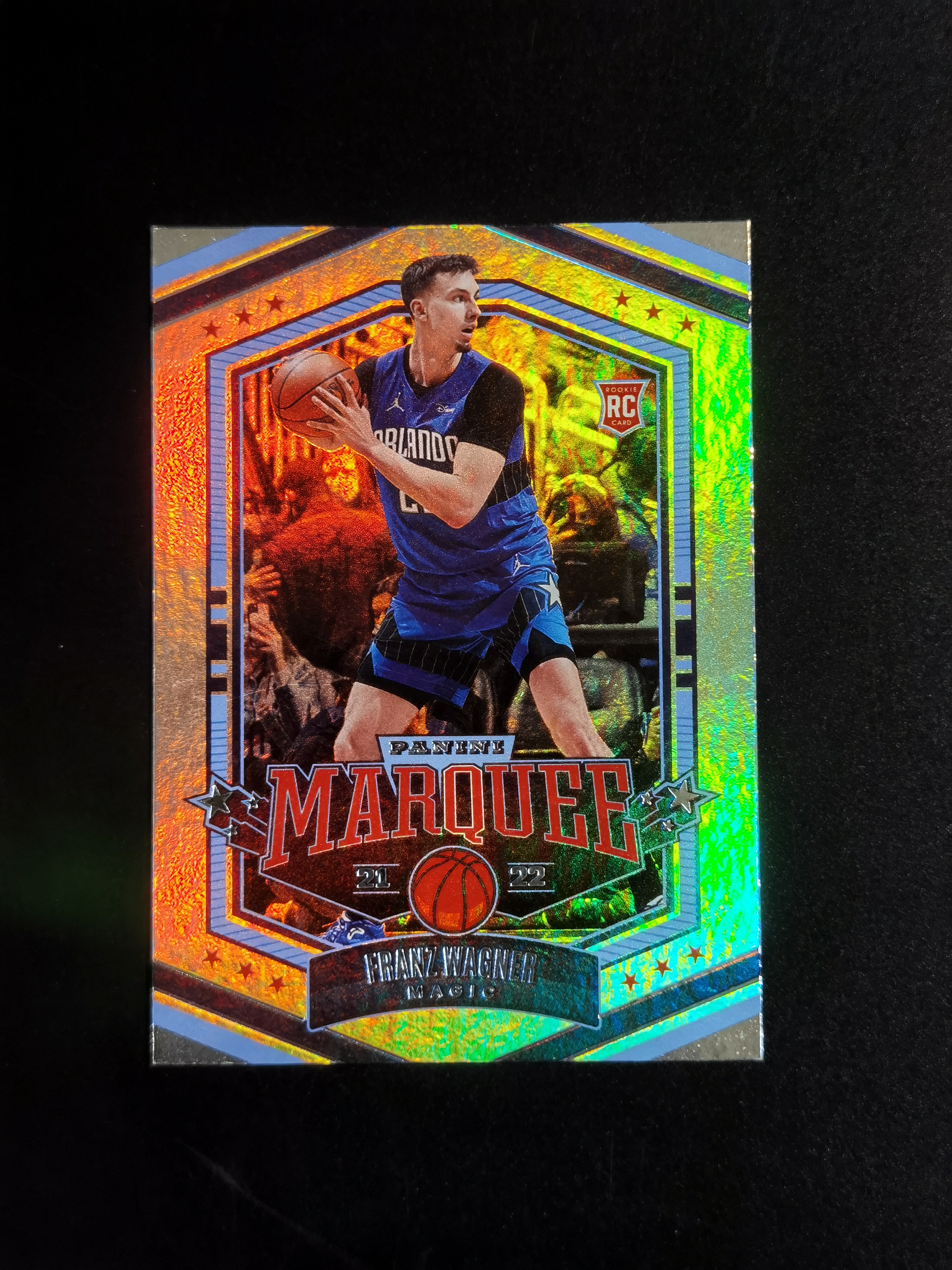 2021-22 Panini Prizm Franz Wagner RC 编年史 RC新秀 弗朗茨瓦格纳 MARQUEE马奎 银折 卡品如图 专收必备