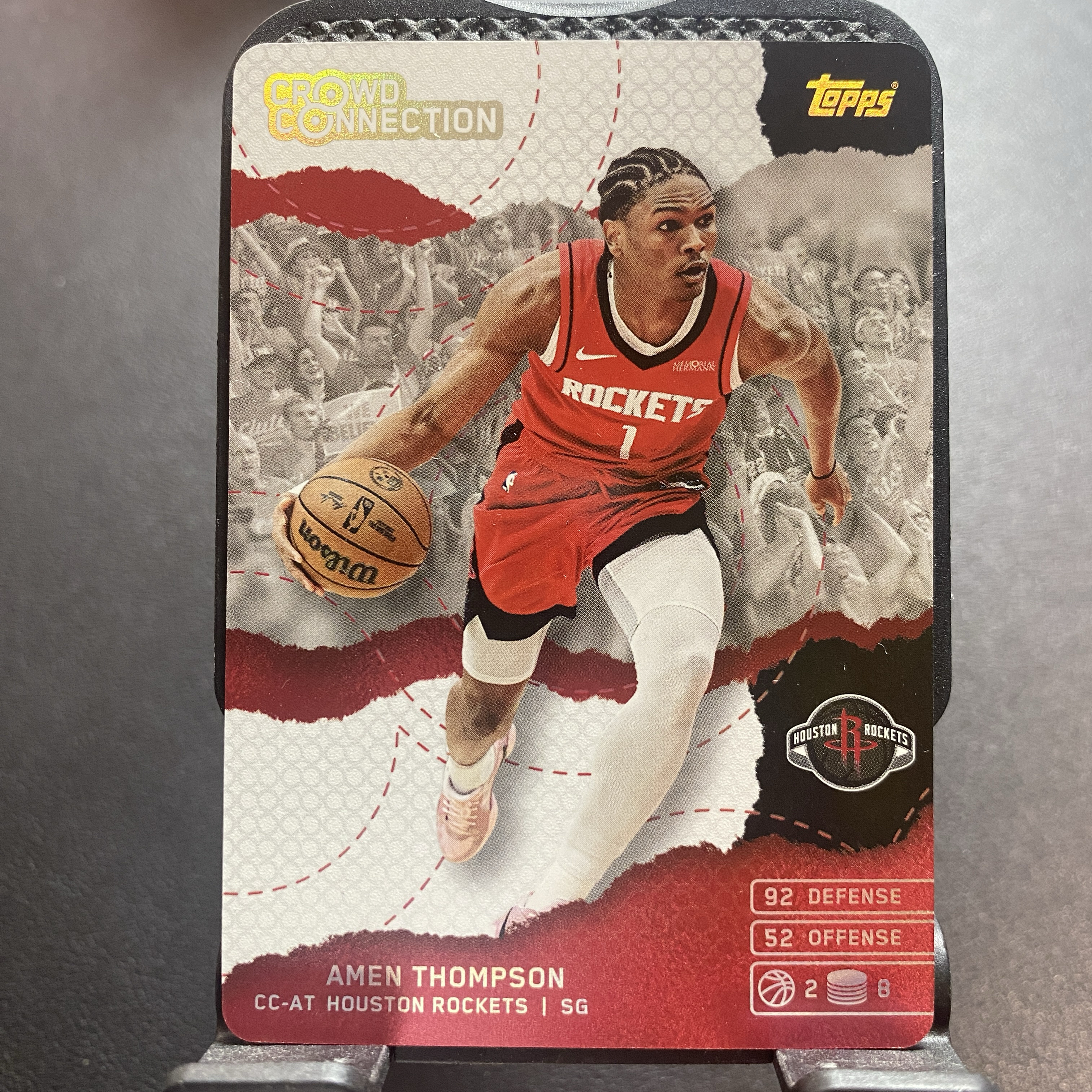 2025 Topps MATCH ATTAX Amen Thompson 卡游 877