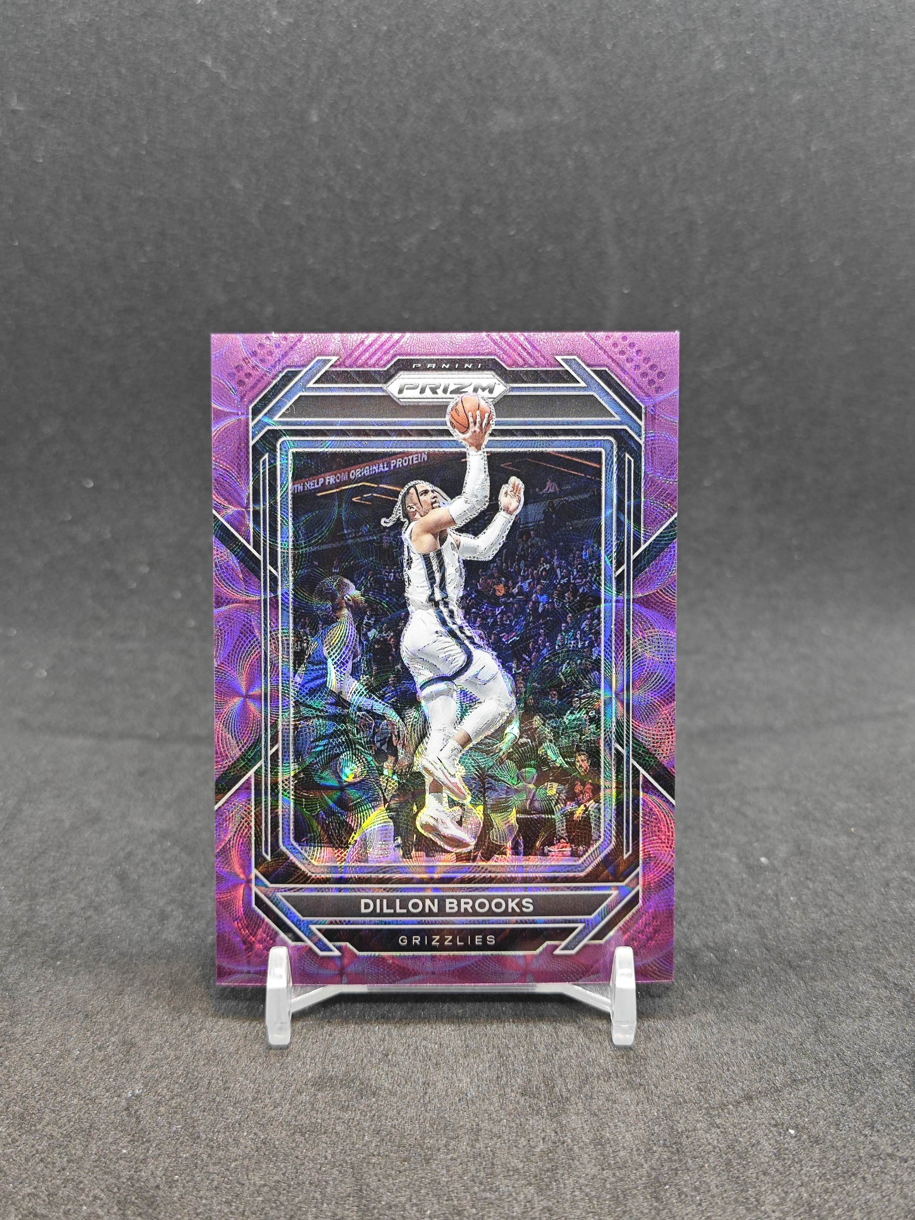 【20/20编 尾编 紫圈圈折】2022-23 Panini Prizm 低编 灰熊 狄龙 布鲁克斯 Dillon Brooks