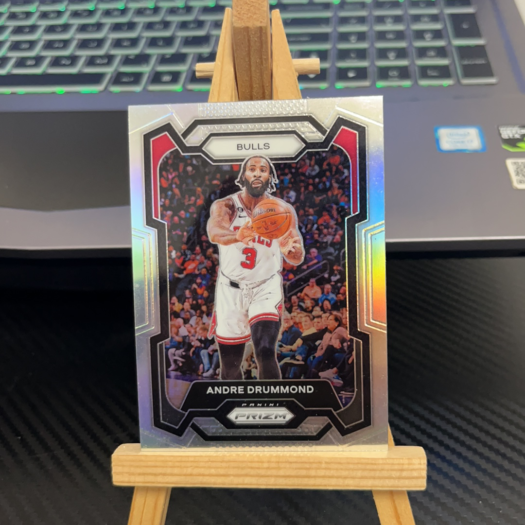 2023-24 Panini Prizm Andre Drummond 德拉蒙德 公牛 银折 折射 prizm系列 pz 卡品如图 凑图必备 值得收藏!免费代卖!