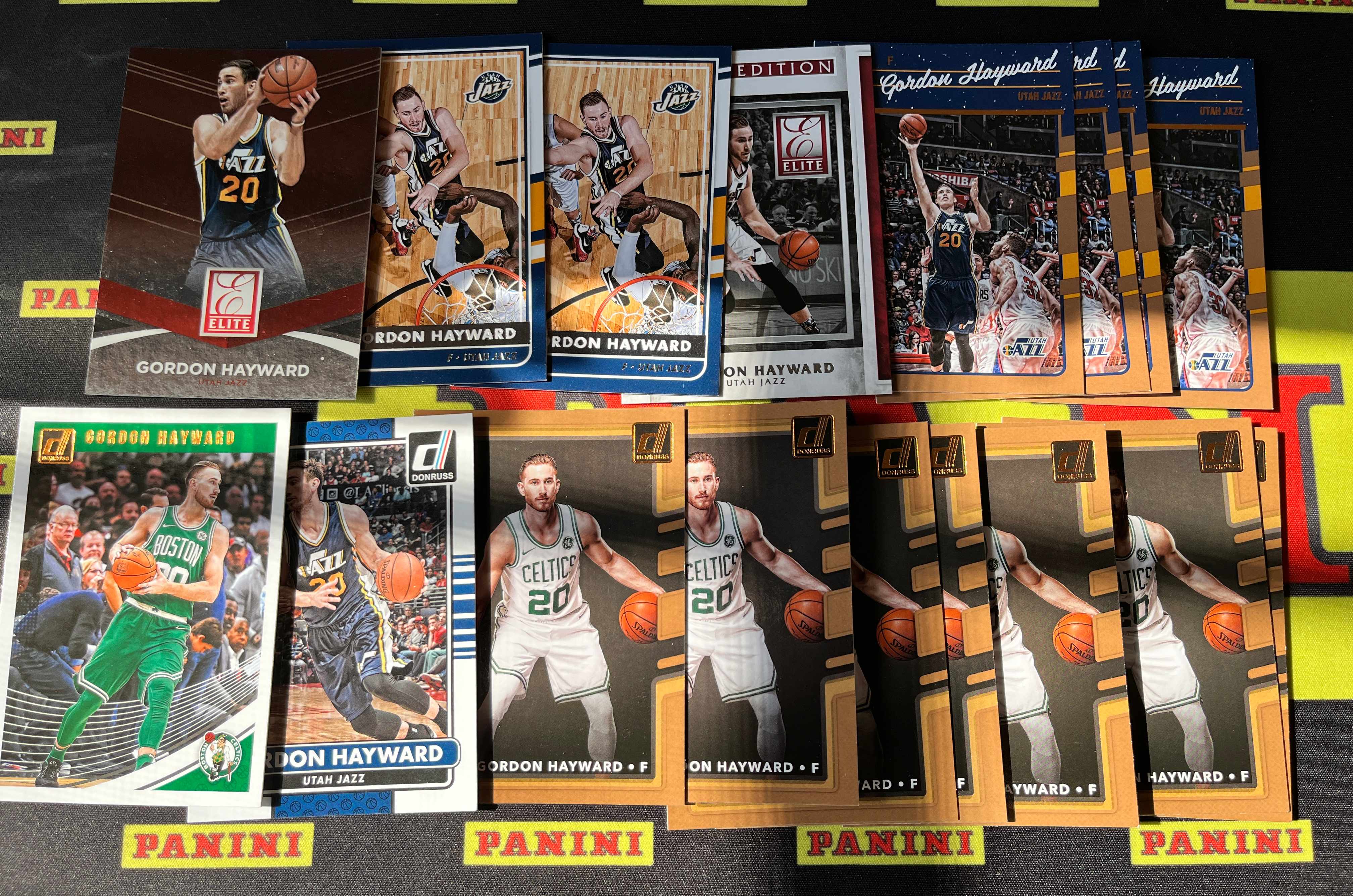 2016-17 Panini prizm LeBron James Donruss 杜蕾斯 普特打包 戈登海伍德 海公公 爵士 凯尔特人