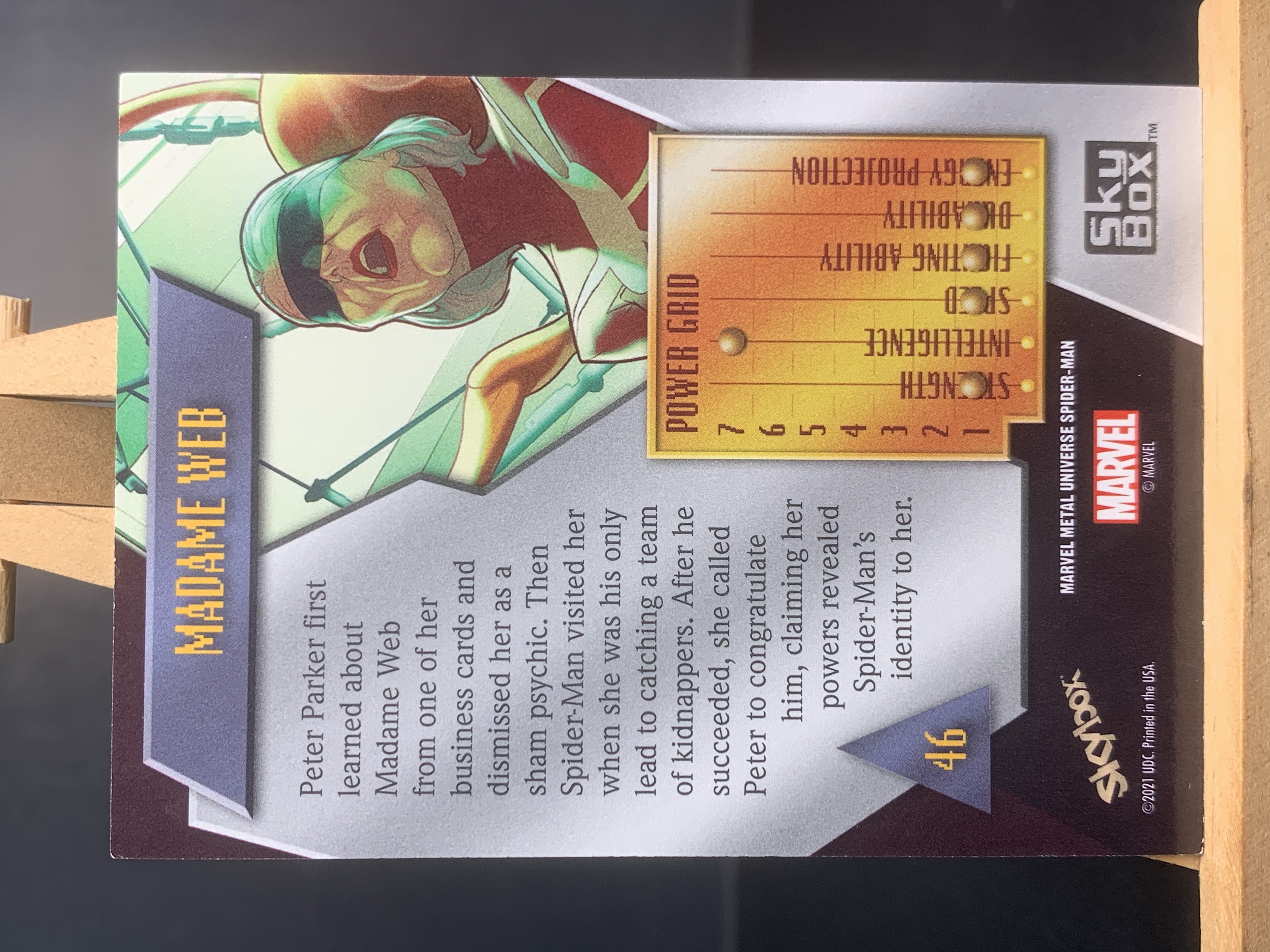 (S3)2021 SKYBOX 漫威 Marve BASE 蜘蛛夫人 喜欢不要错过 卡品如图!!!