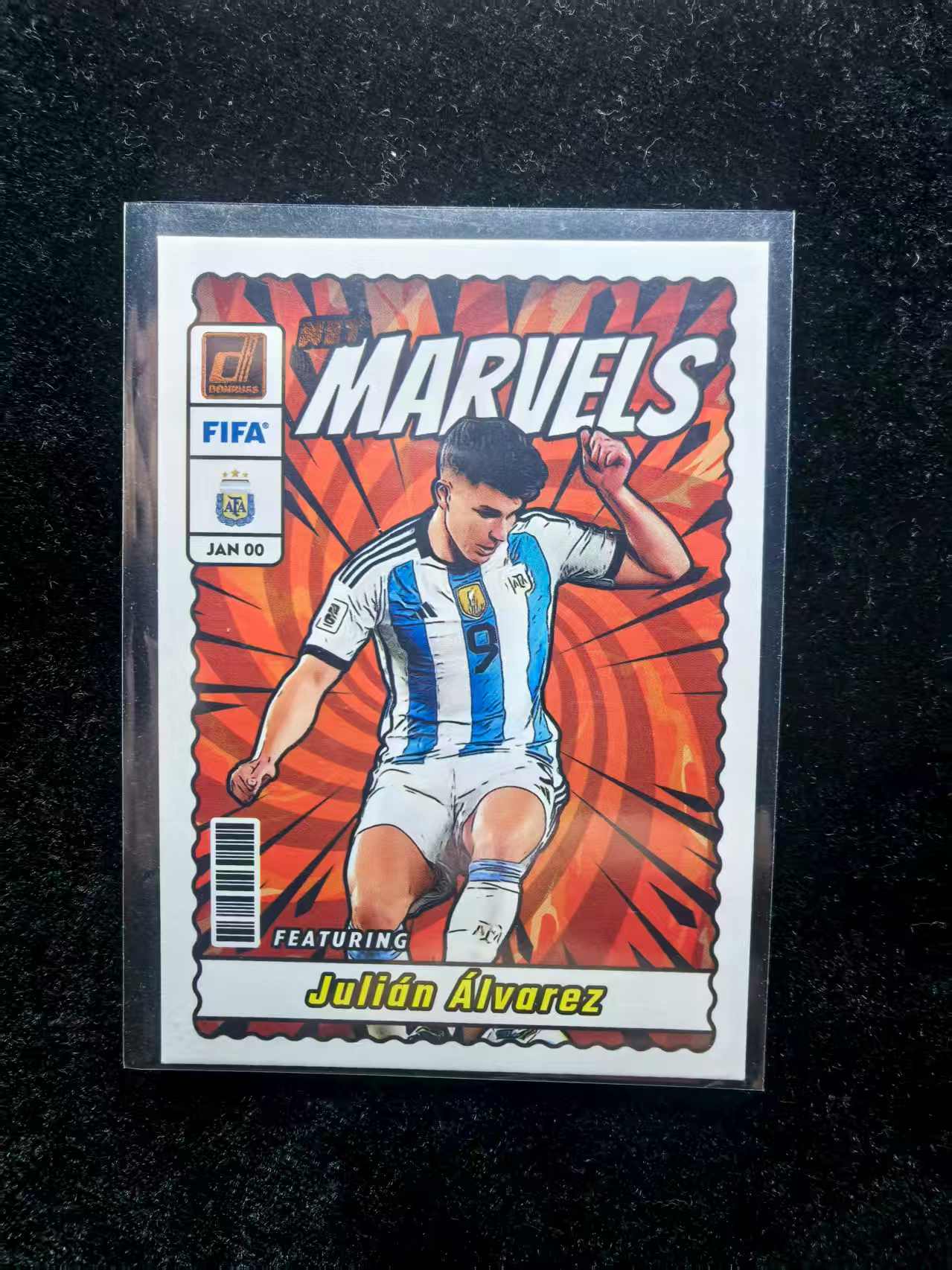2023-24 Panini Donruss FIFA 帕尼尼 FIFA 杜蕾斯 肥包 阿根廷 阿尔瓦雷斯 漫画特卡 普特 凑套专用 不保卡品 介意勿拍(A6)
