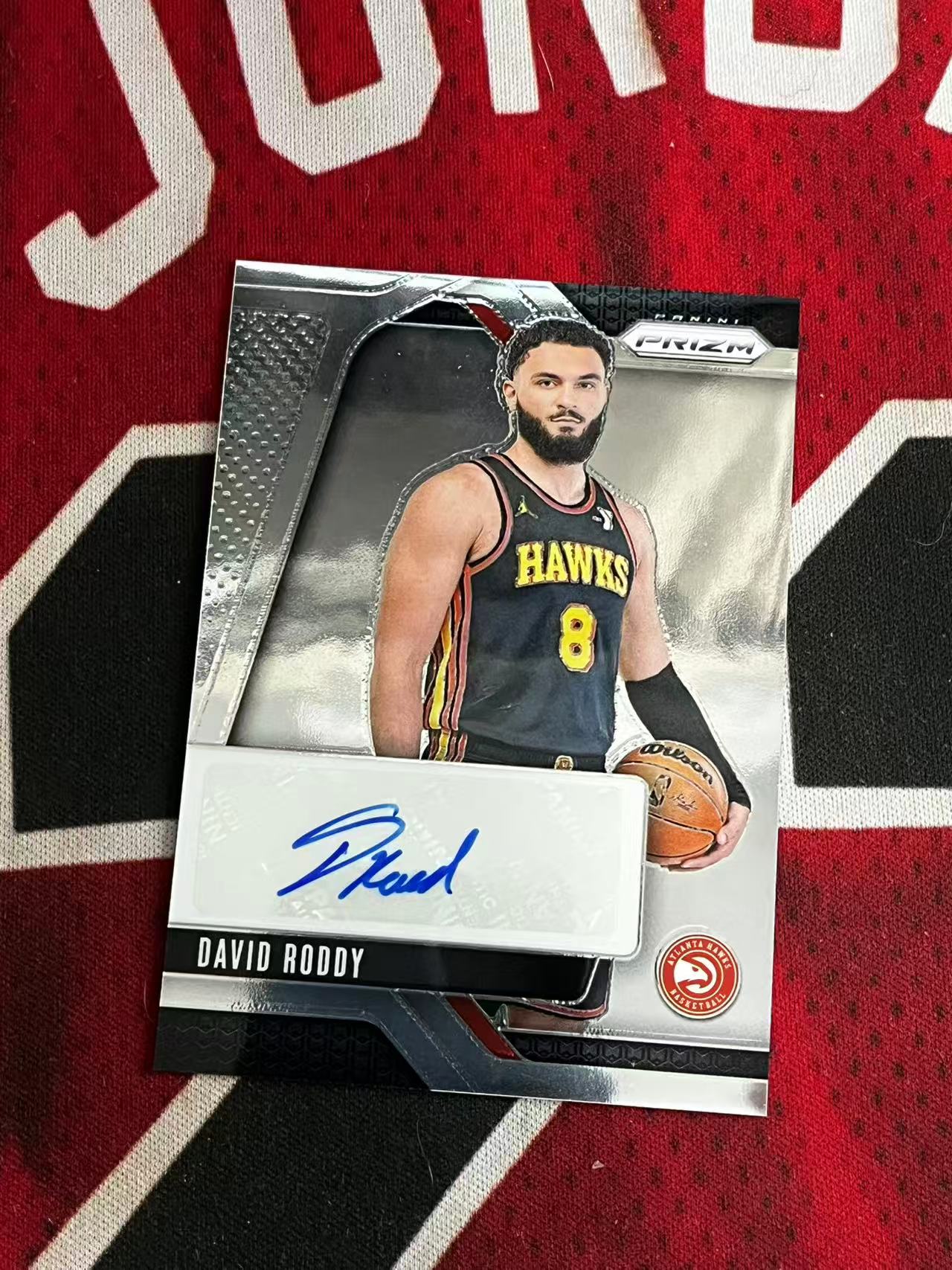 【接寄拍费率低至5%含卡淘手续费】2024-25 PANINI PRIZM PZ系列 老鹰 大卫罗迪 签字卡 专收凑套必备【烂臭嘴拍卖】