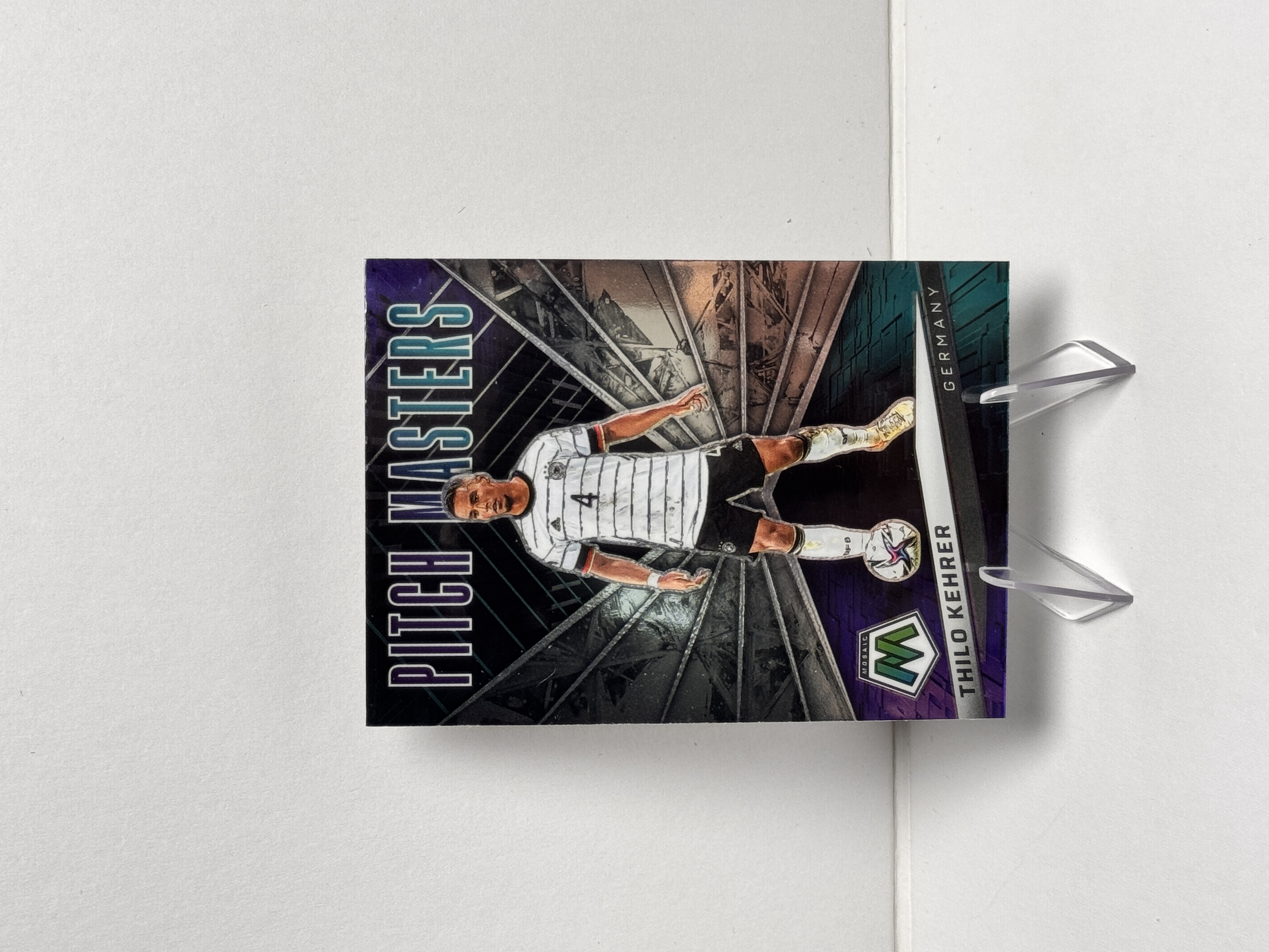 2021-22 Panini Mosaic Thilo Kehrer 马赛克 世界杯 德国 科雷尔 Pitch Masters 球场大师 收藏必备 卡品如图 【星爷代拍】C3-5