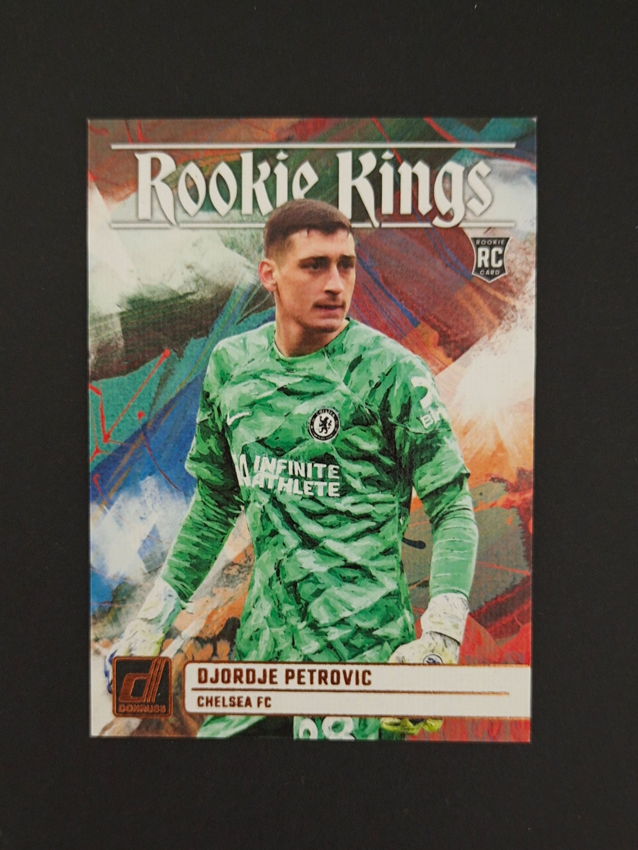 2023-24 Panini Donruss Djordje Petrovic RC 乔尔杰  彼得罗维奇 新秀rc 油画 No.20 NO20 @切尔西 穆德里克 恩佐 菲利克斯 队友 瑕疵见3图