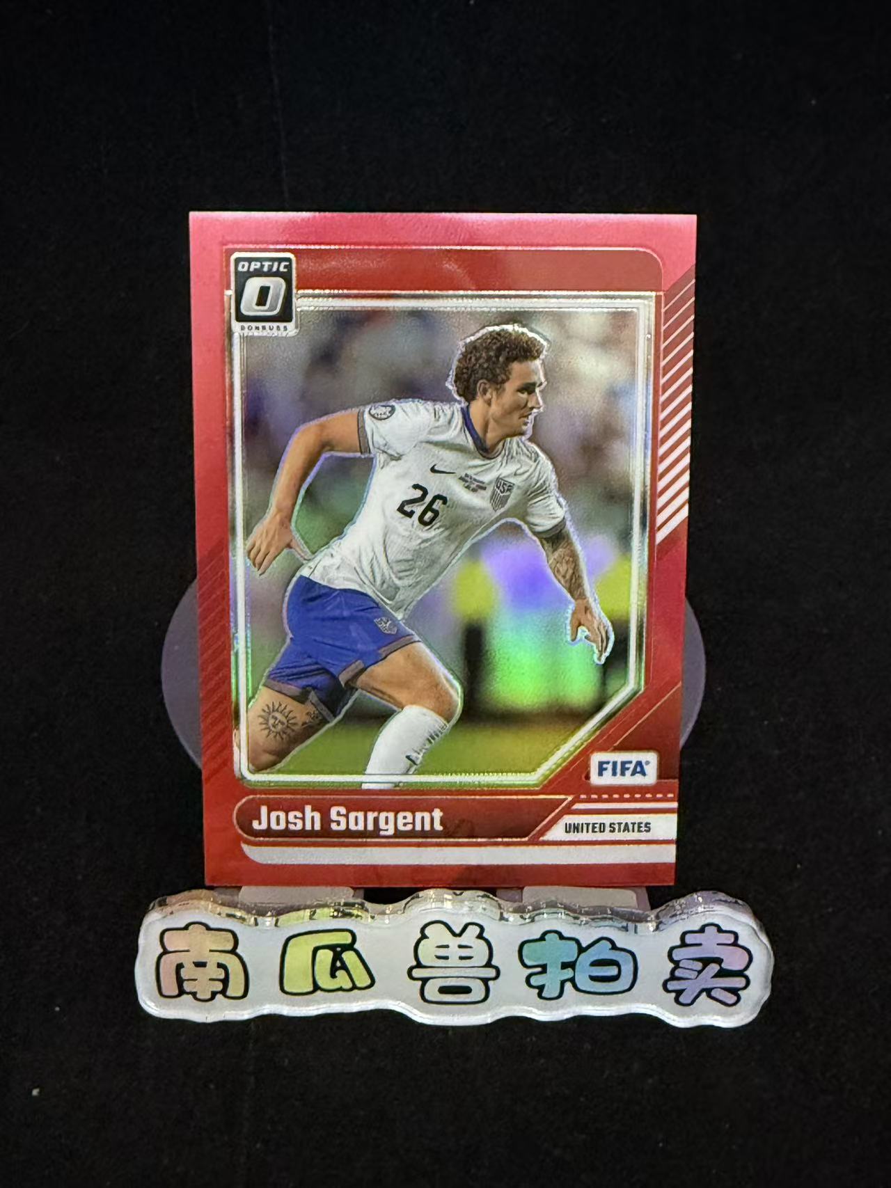 2024-25 Panini Donruss Josh Sargent 杜蕾斯 美国 萨金特 299编 红折 折射 不保卡品 南瓜兽瓜哥12.1