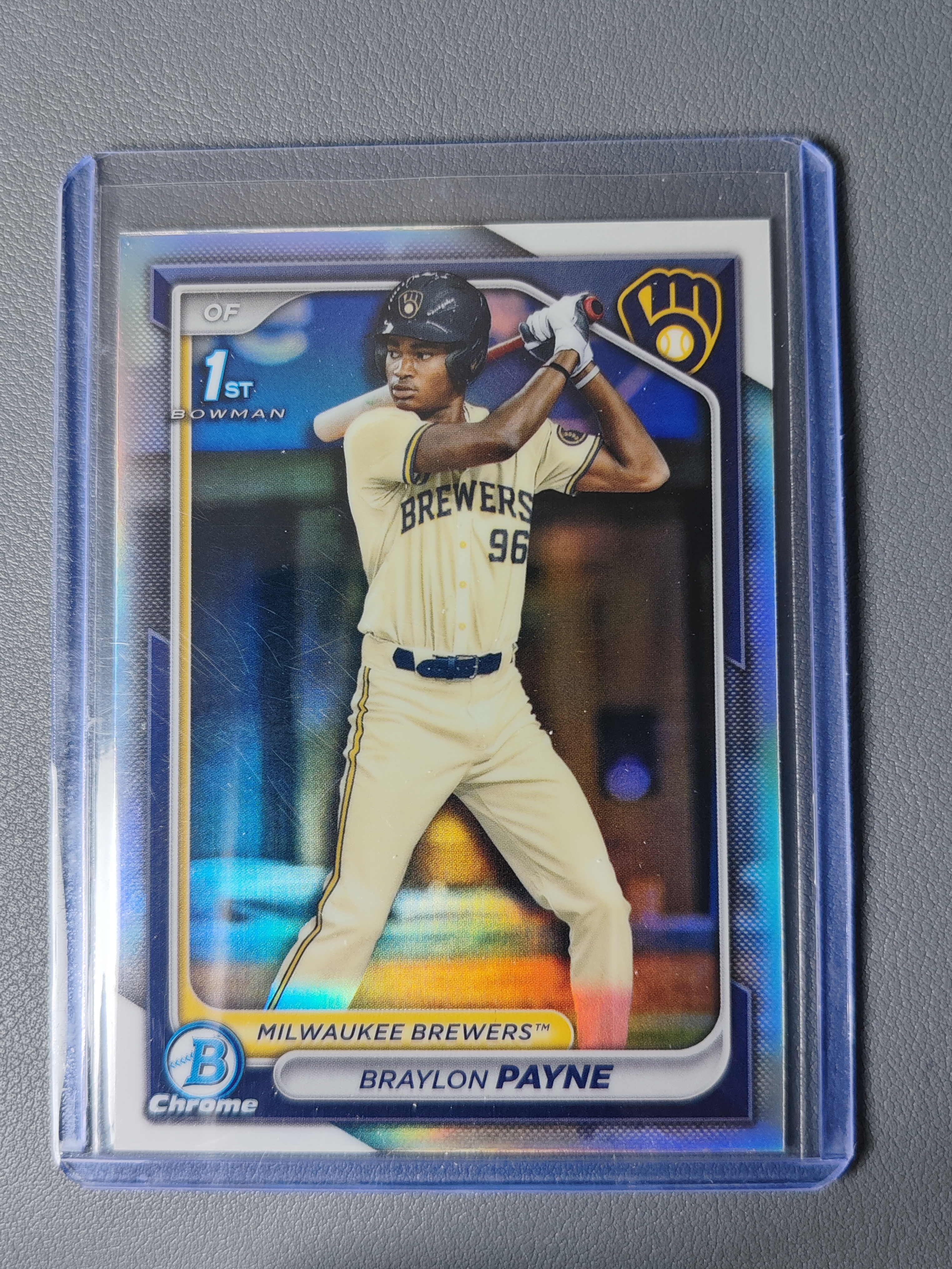 2024 Topps Bowman Braylon Payne RC 1st 银折!【001】