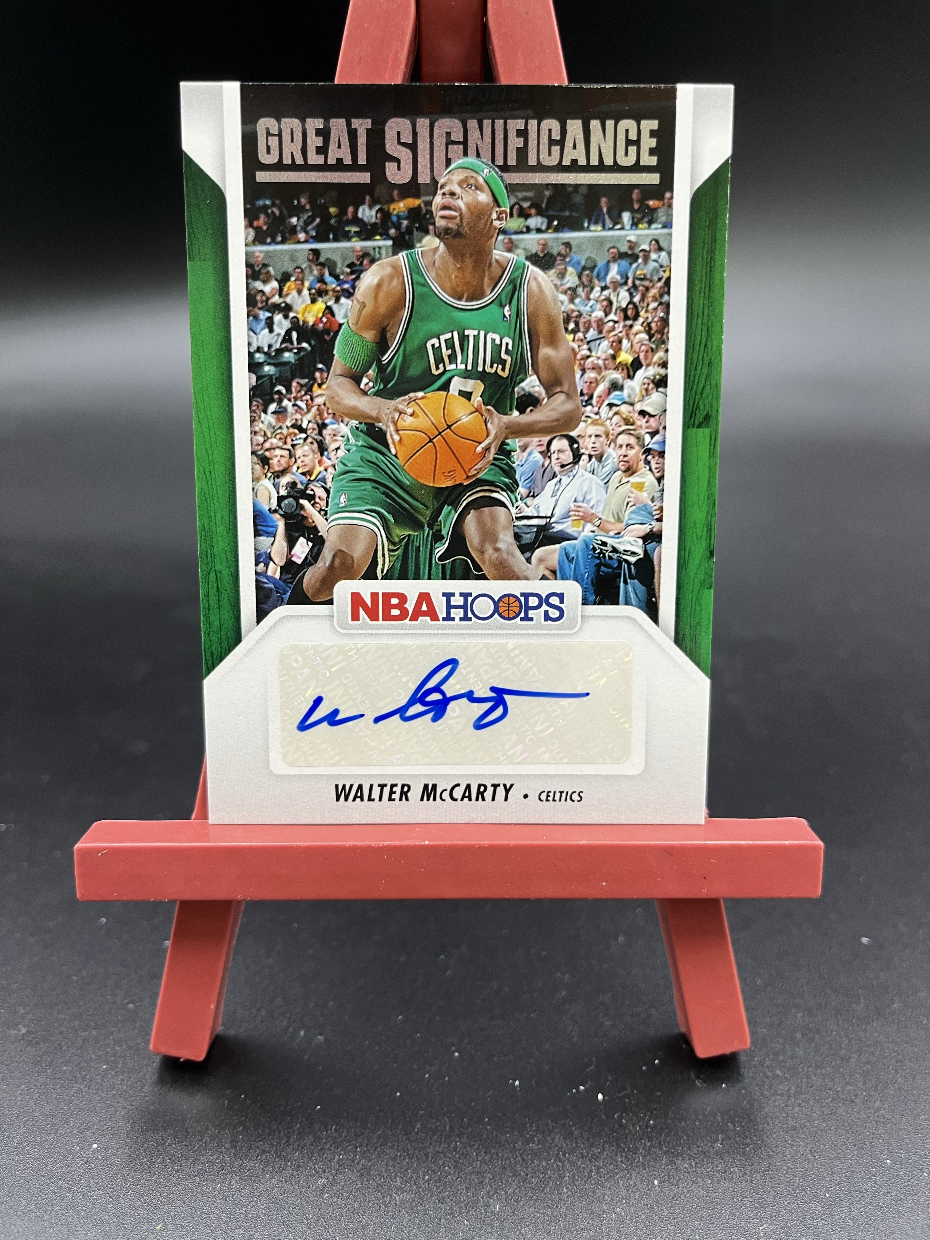 2024-25 panini hoops walter mccarty 凯尔特人 沃尔特 迈卡蒂 签字 卡品如图【优质签字专场】04WZ