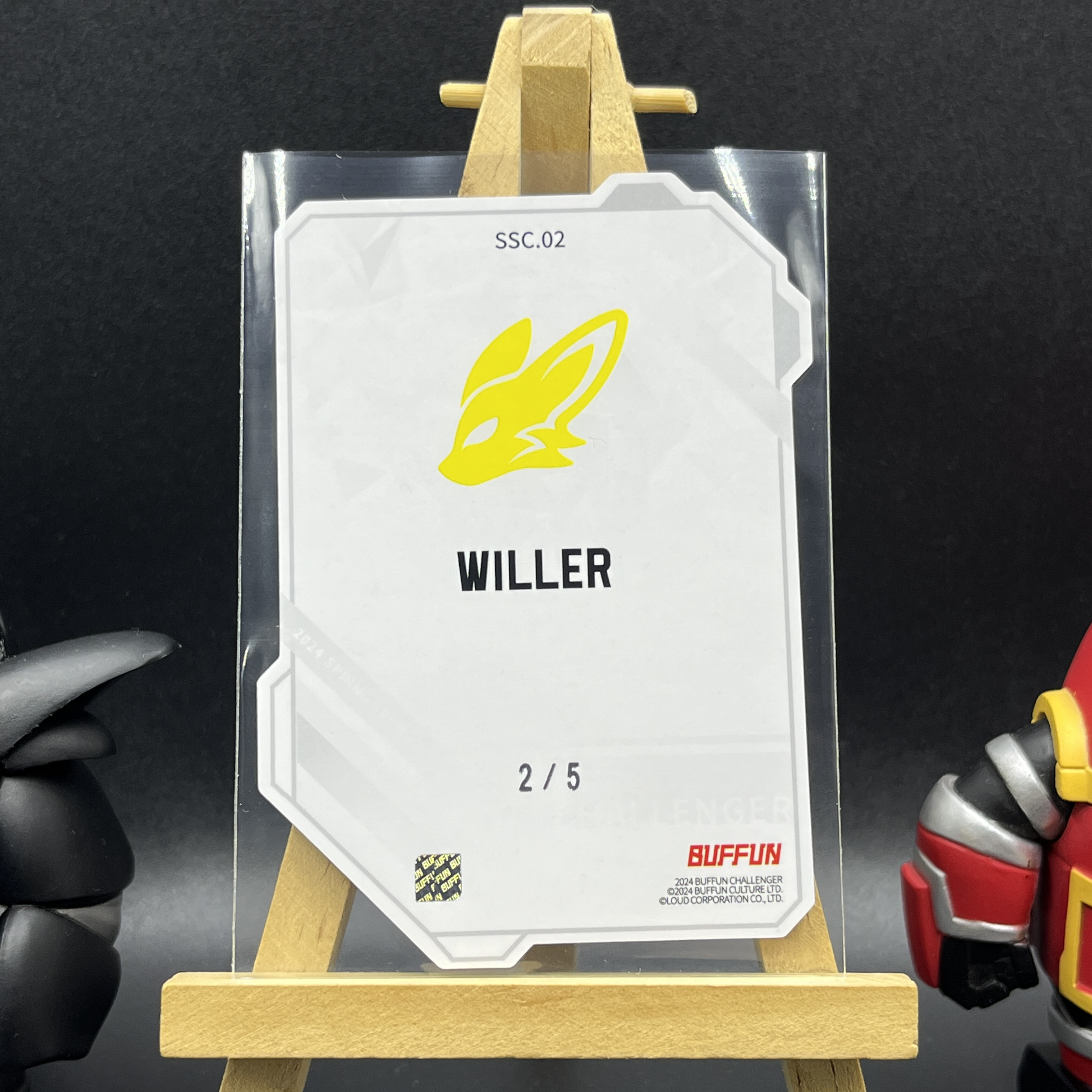 【KabuDa不累计】2024 Buffun 不凡玩品 英雄联盟 挑战者 LPL LCK 选手卡 FOX Willer 5编 红折 异形特卡 东离