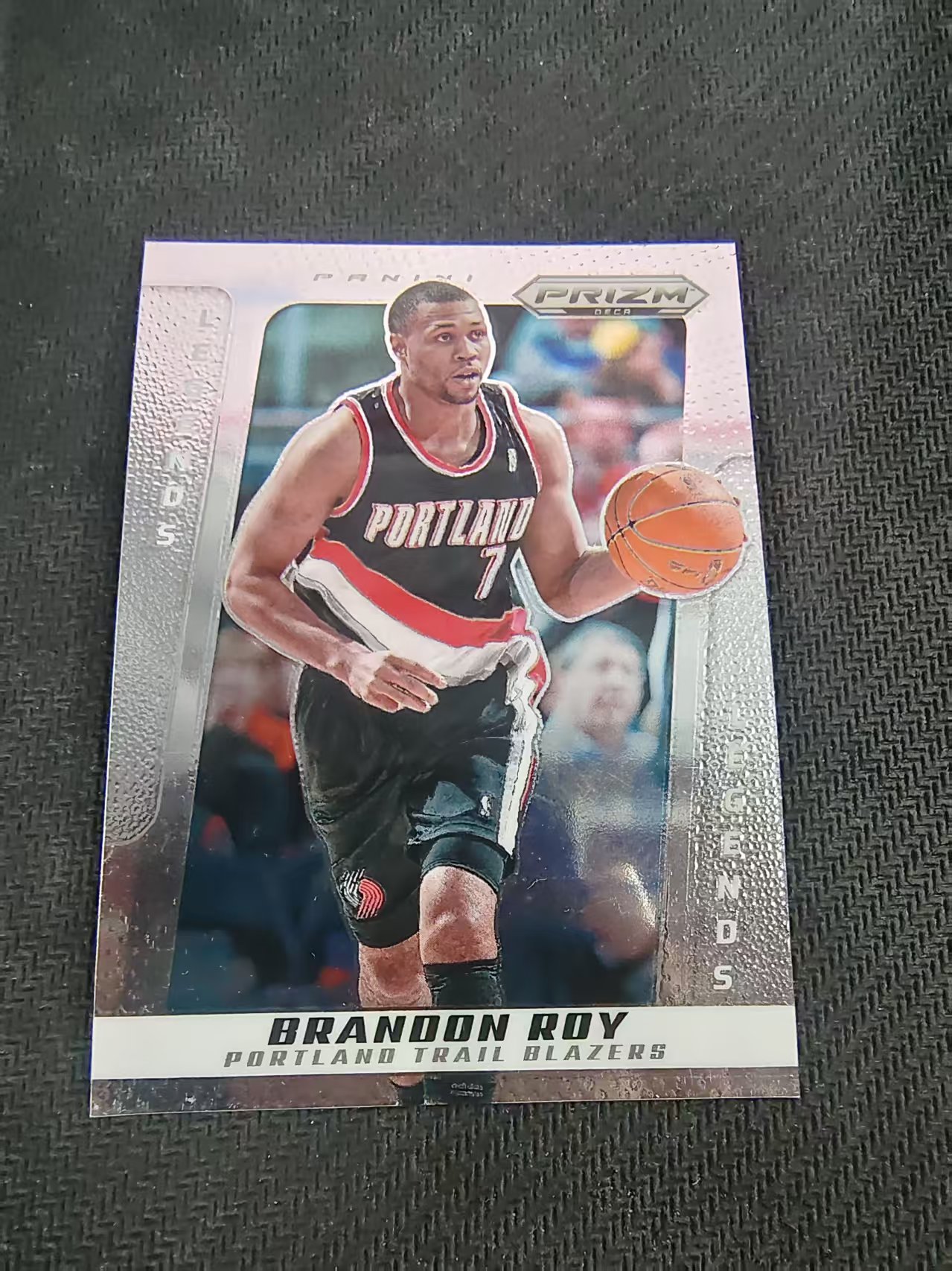 【可合并,不累计】2024-25 Panini Prizm Deca Brandon Roy 开拓者 黄曼巴 布兰登 罗伊 传奇 PZ 复刻 划痕 边角瑕疵 #233