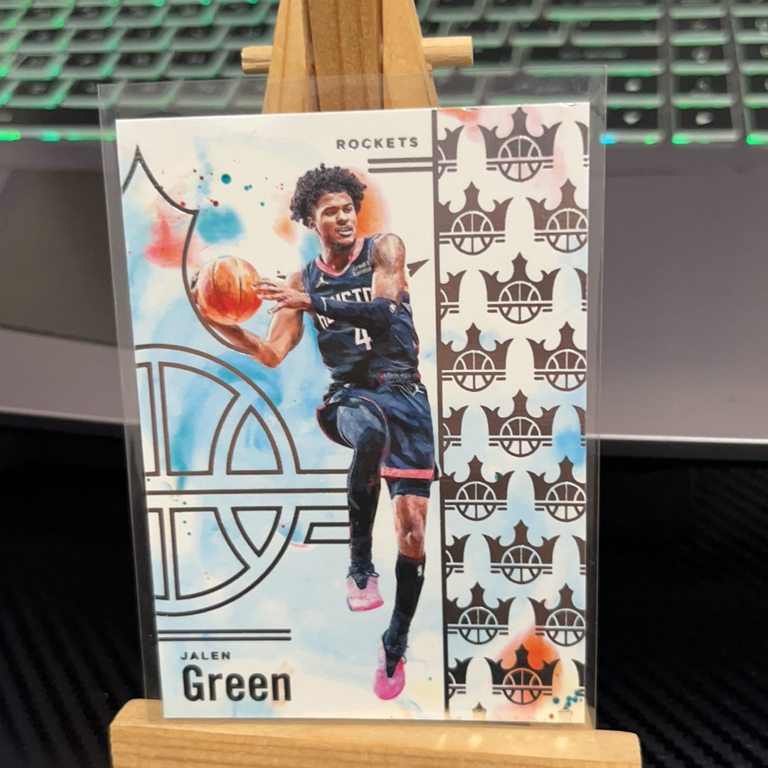 2024-25 Panini Court Kings Jalen Green 杰伦 格林 火箭 油画系列 卡品如图 凑图必备 值得收藏!免费代卖!