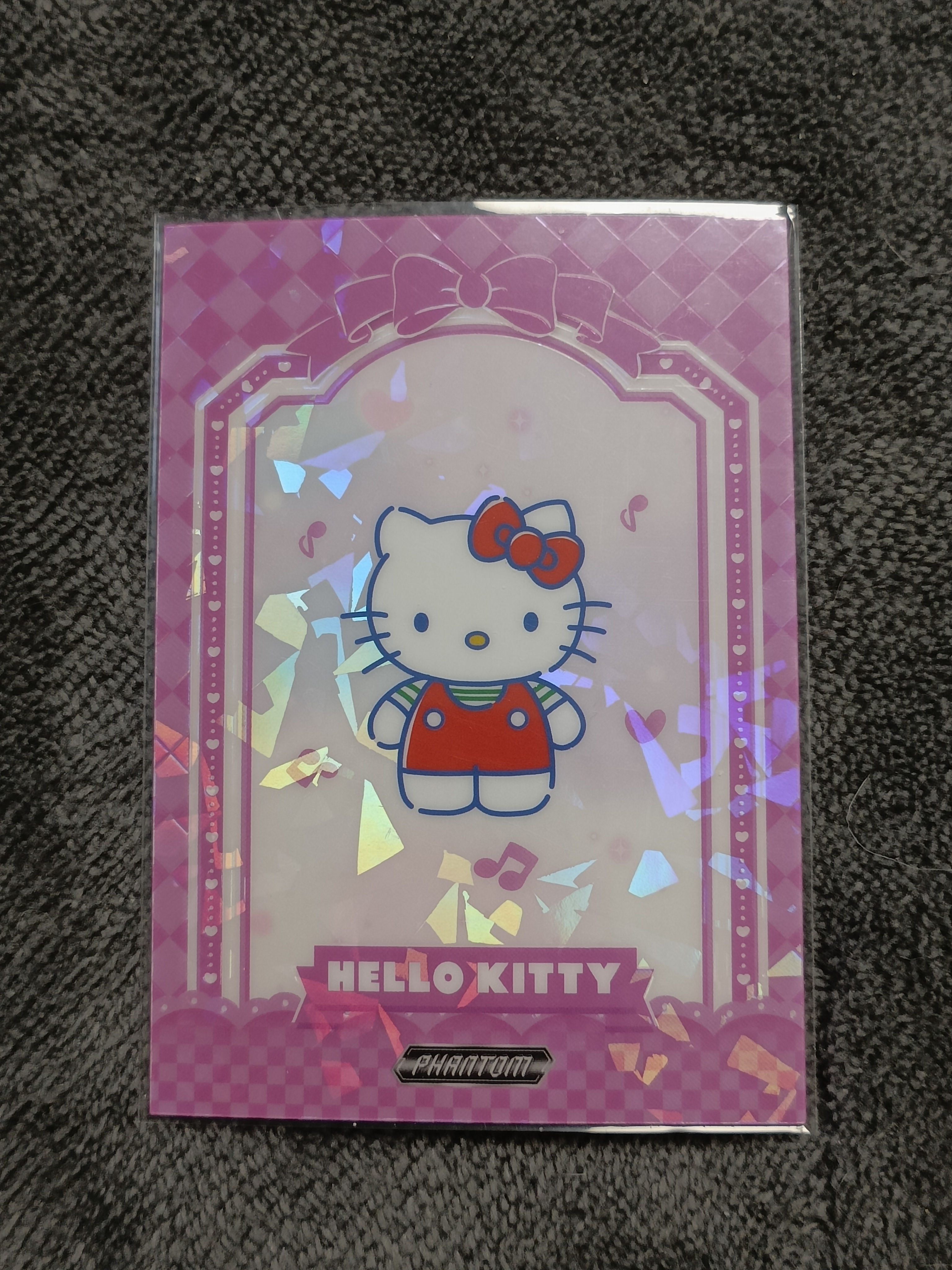 2023 Kakawow PHANTOM 三丽鸥家族系列收藏卡 HELLO KITTY 凯蒂猫 【谦谦拍卖】PSA-IPU-01 紫折 082/115编 秋鹿
