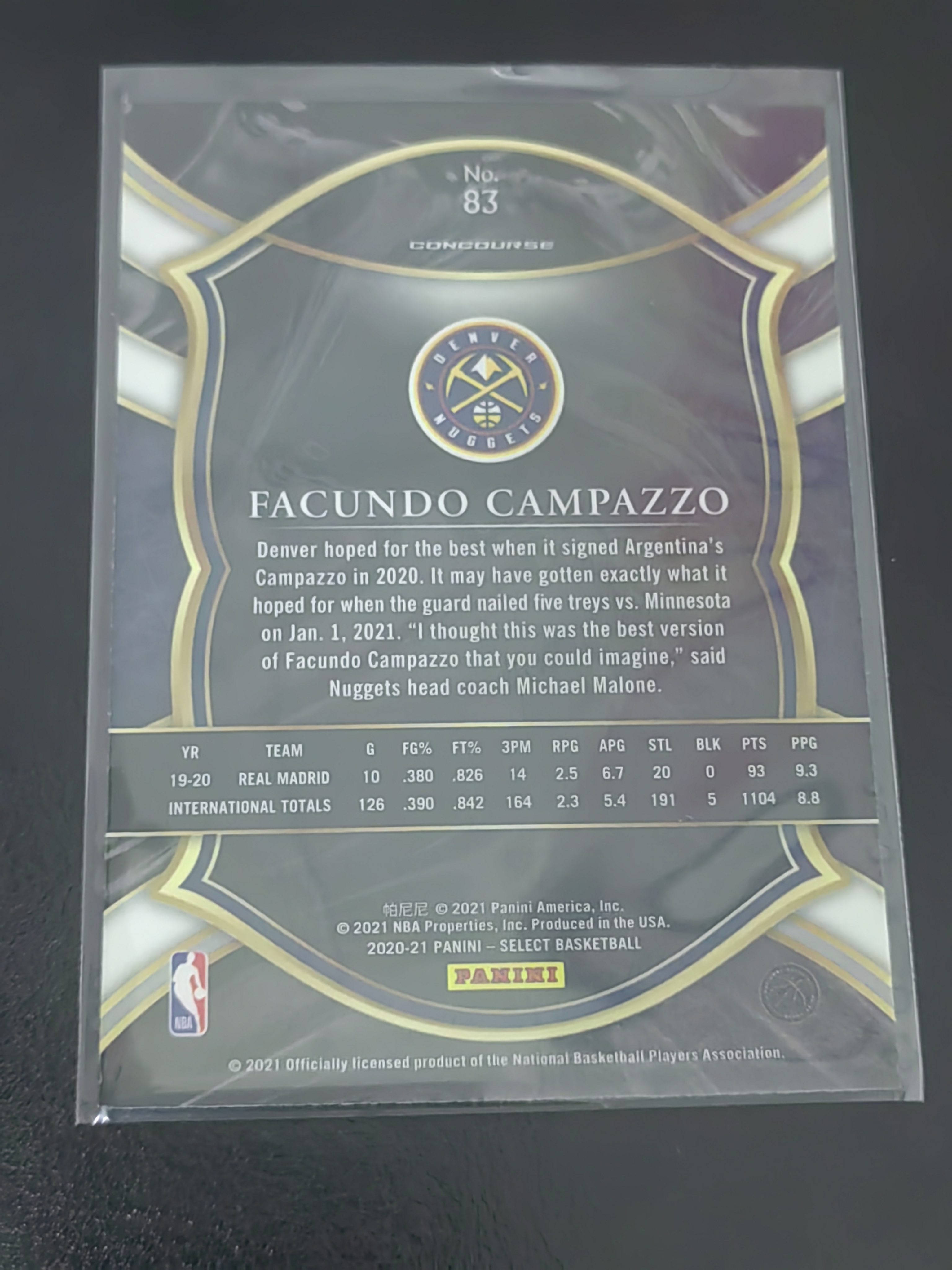 2021 Panini Select Aaron Nesmith RC SELECT 新秀 阿隆·内史密斯 凯尔特人 步行者 篮 白边白角 不保卡品 卡品如图