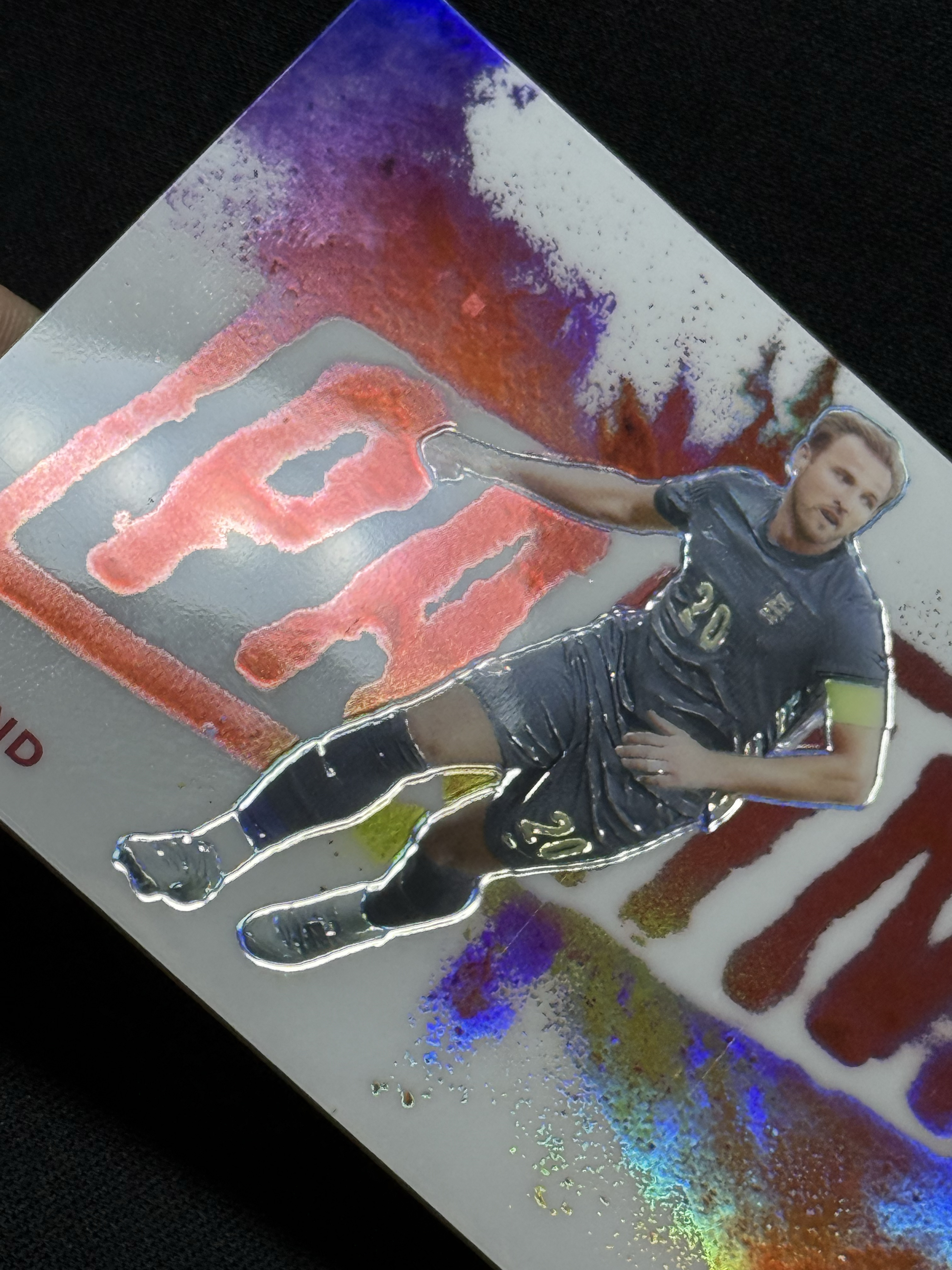 2024 Panini The National Harry Kane 【小贝代拍】国展包 展会包 英格兰 哈里 凯恩 16/44编 泼墨 大比例 SSP 瑕疵如图 拍前看描述 H 安西CW