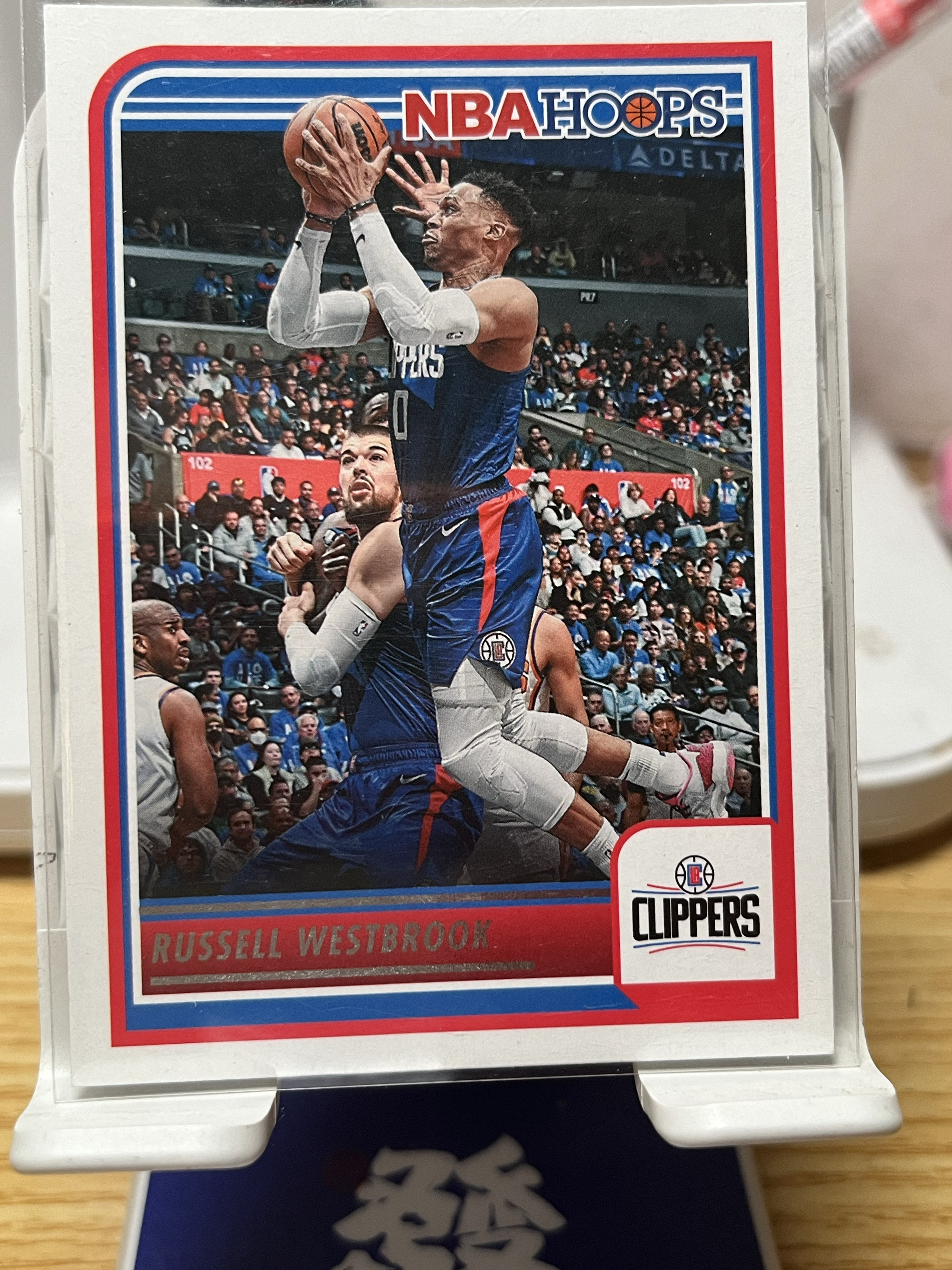 A6 2023-24 panini hoops russell westbrook 快船 拉塞尔 威斯布鲁克 威少 卡品如图   收藏必备 专收必备
