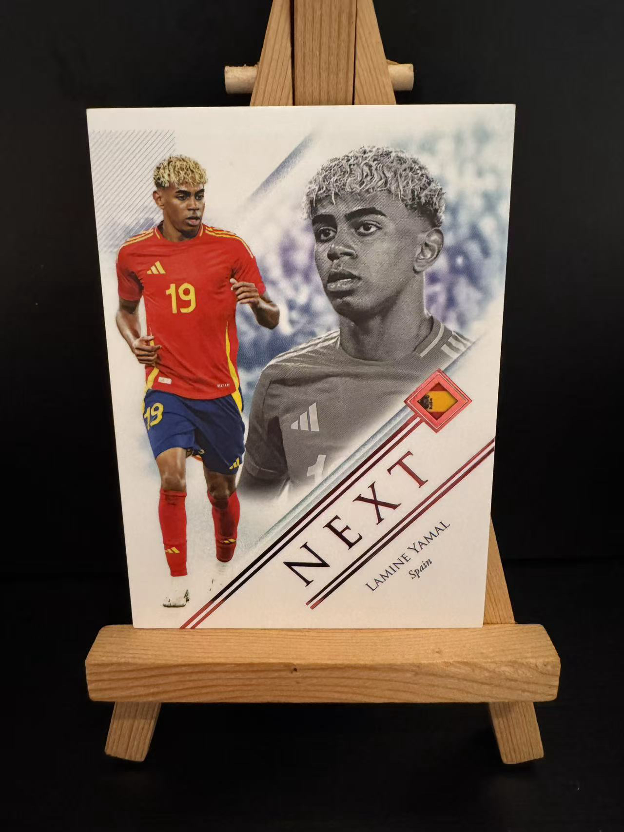 龖2025 Panini Futera Unique Lamine Yamal 福特拉系列 西班牙 巴塞罗那 天才边锋 拉明 亚马尔 39/55编 卡品如图 MJ002U