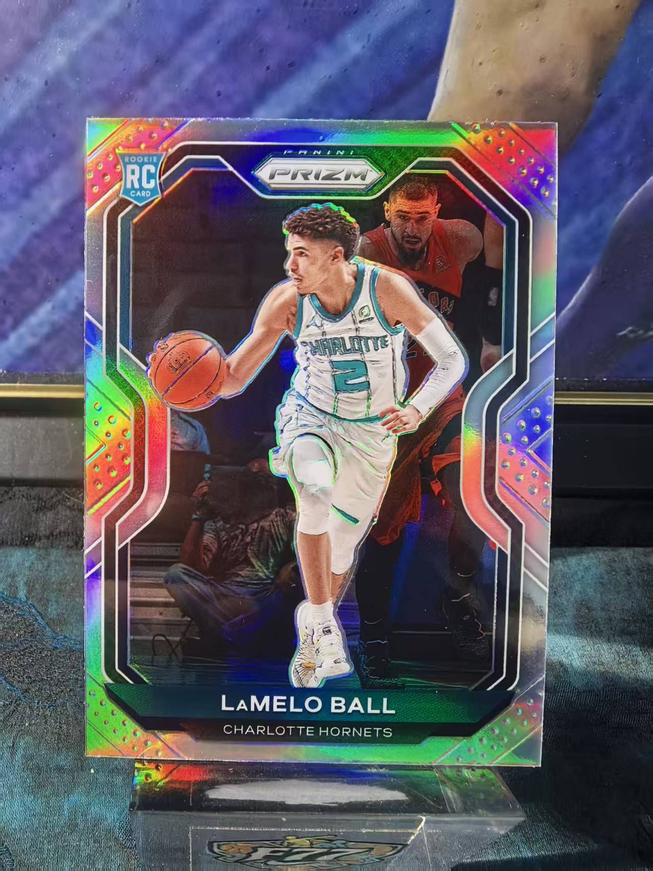 2020-21 Panini Prizm LaMelo Ball Pz 黄蜂 新秀RC 拉梅洛 鲍尔 三球 银折 正银折 base 值得珍藏 凑套 微瑕 收藏必备 狗夏