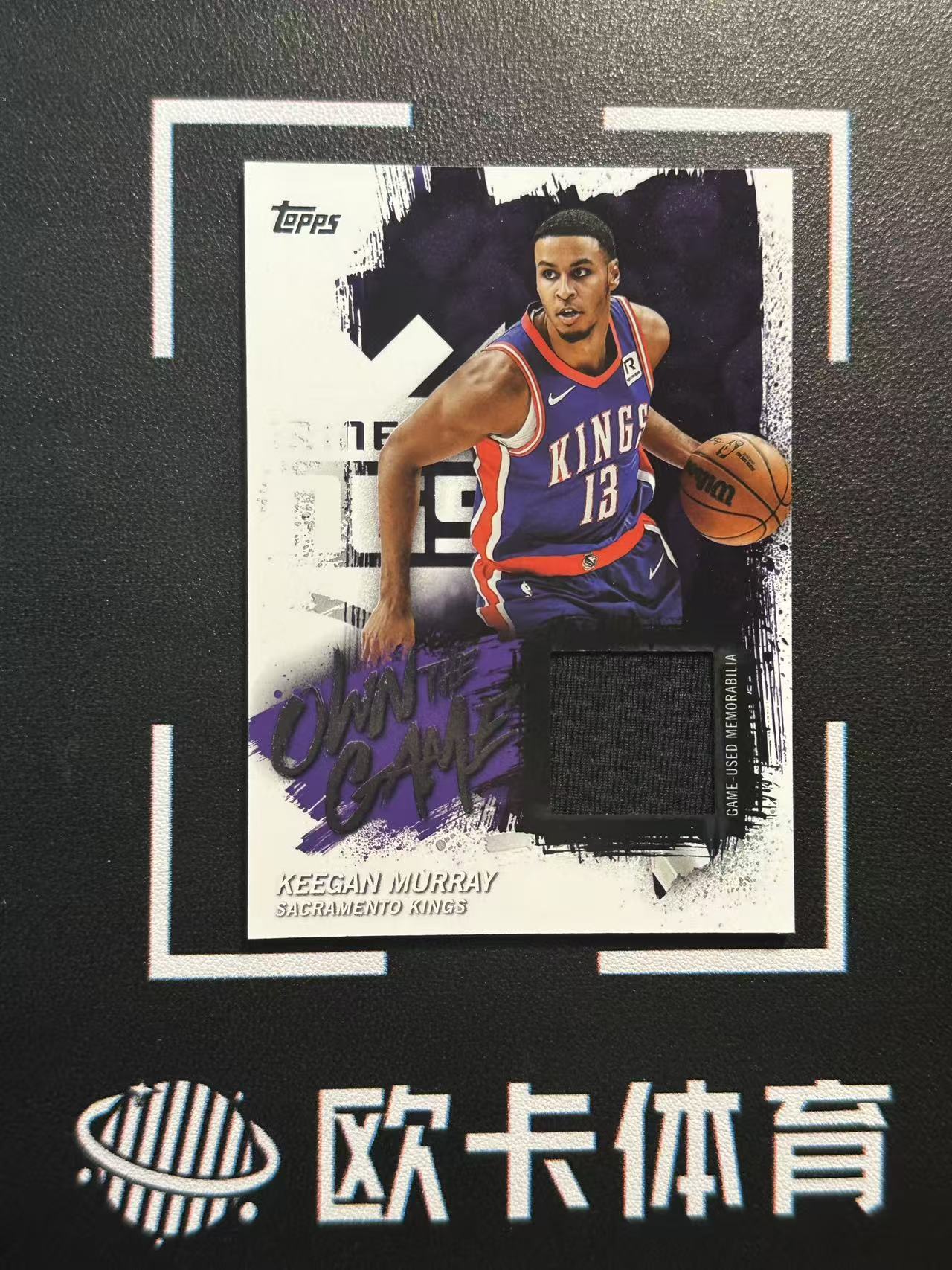 2025-26 Topps Flagship Jamir Watkins 【欧卡体育】元年 基根 穆雷 默里 球衣 物料 国王 卡品如图(YY)
