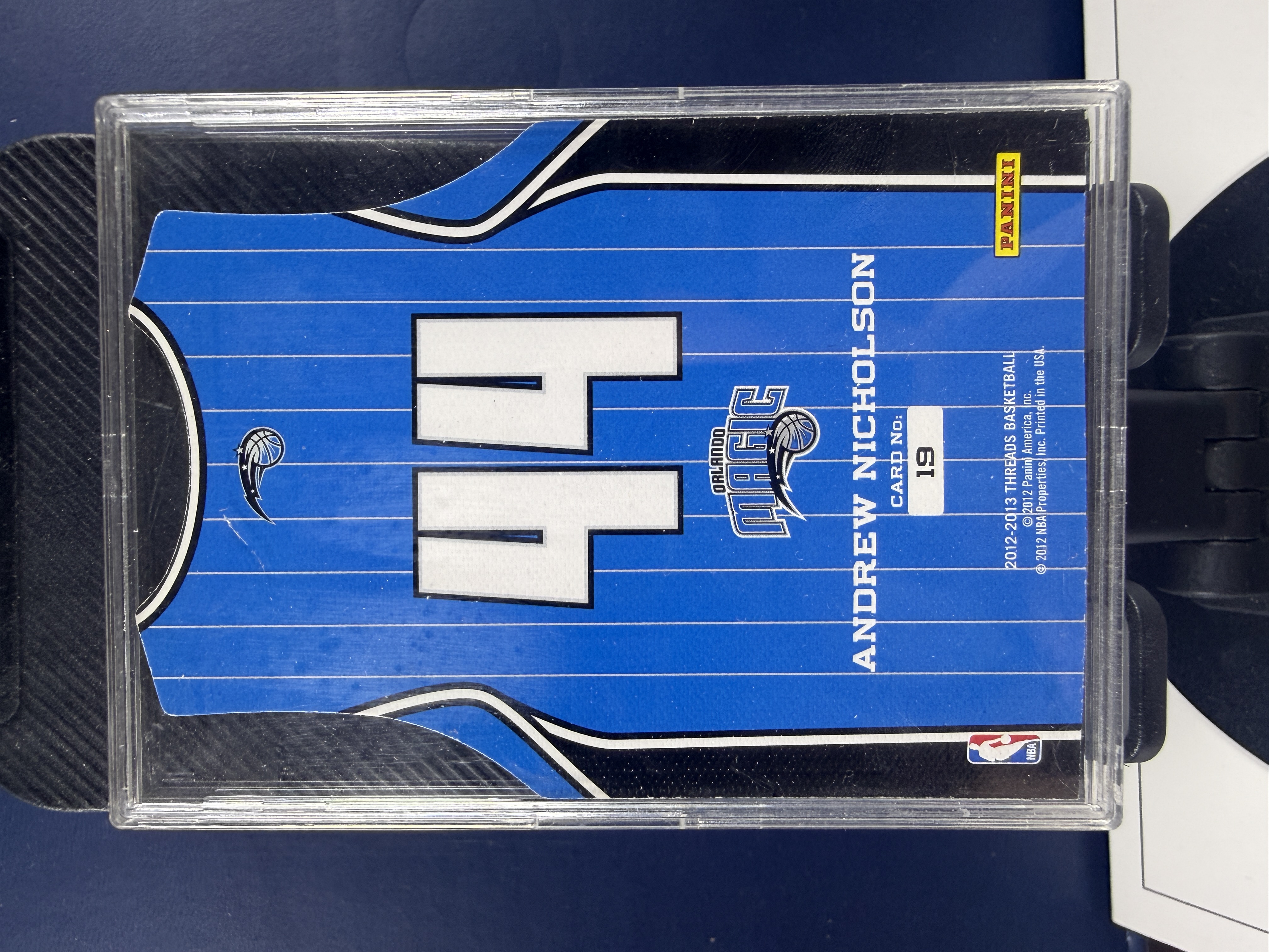 2012-13 Panini Threads Andrew Nicholson 小背心 魔术 安德鲁尼科尔森 收藏必备 (沸腾)