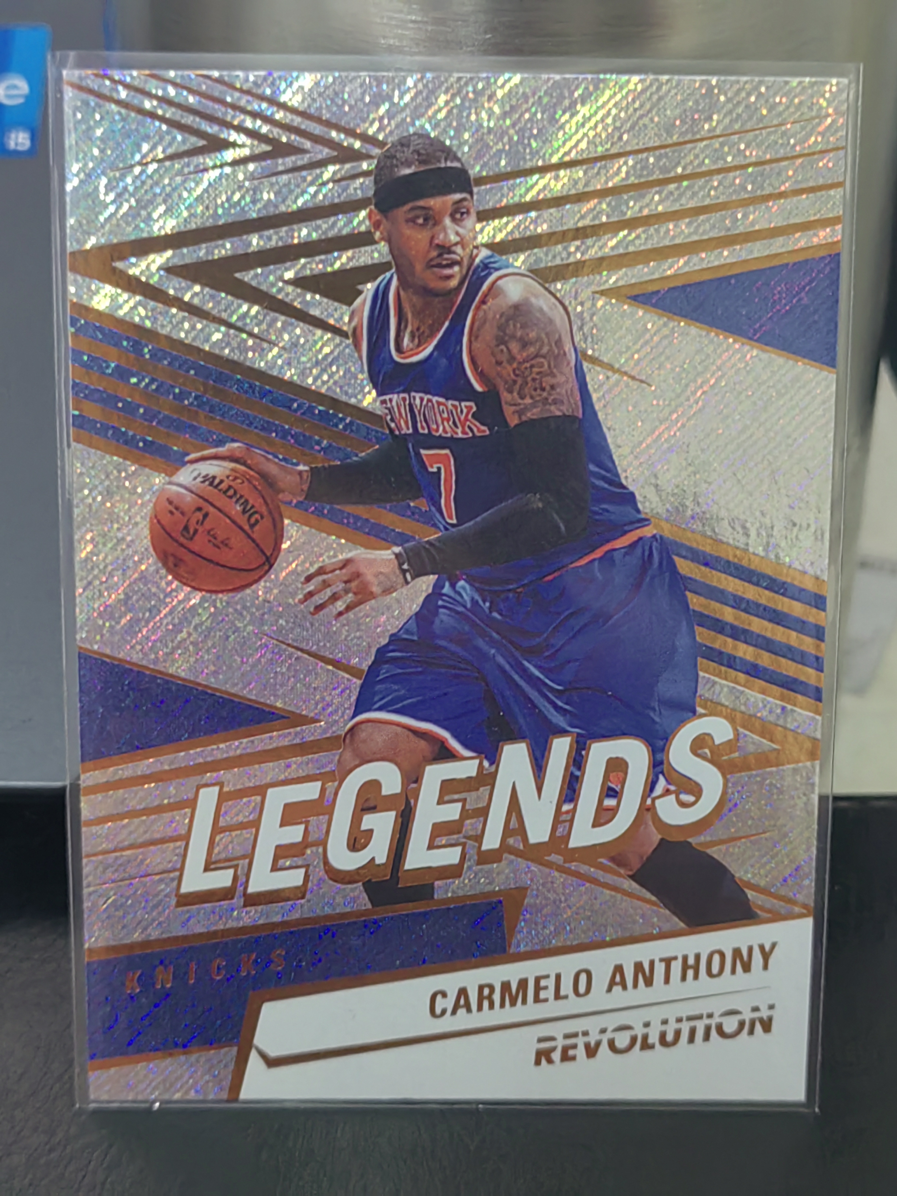 2024-25 Panini Revolution Carmelo Anthony 革命 传奇 卡梅隆安东尼 尼克斯 篮 白边白角 不保卡品 卡品如图