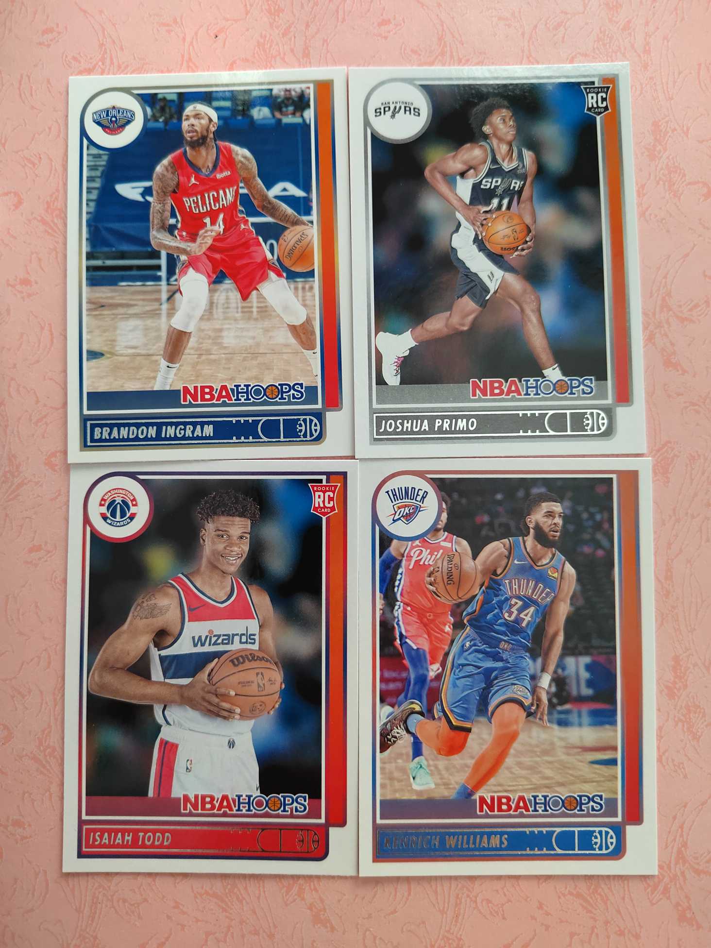 【DK代卖 手续费5.3%】panini 英格拉姆 普里莫等4张 收藏必备 lot不保卡品