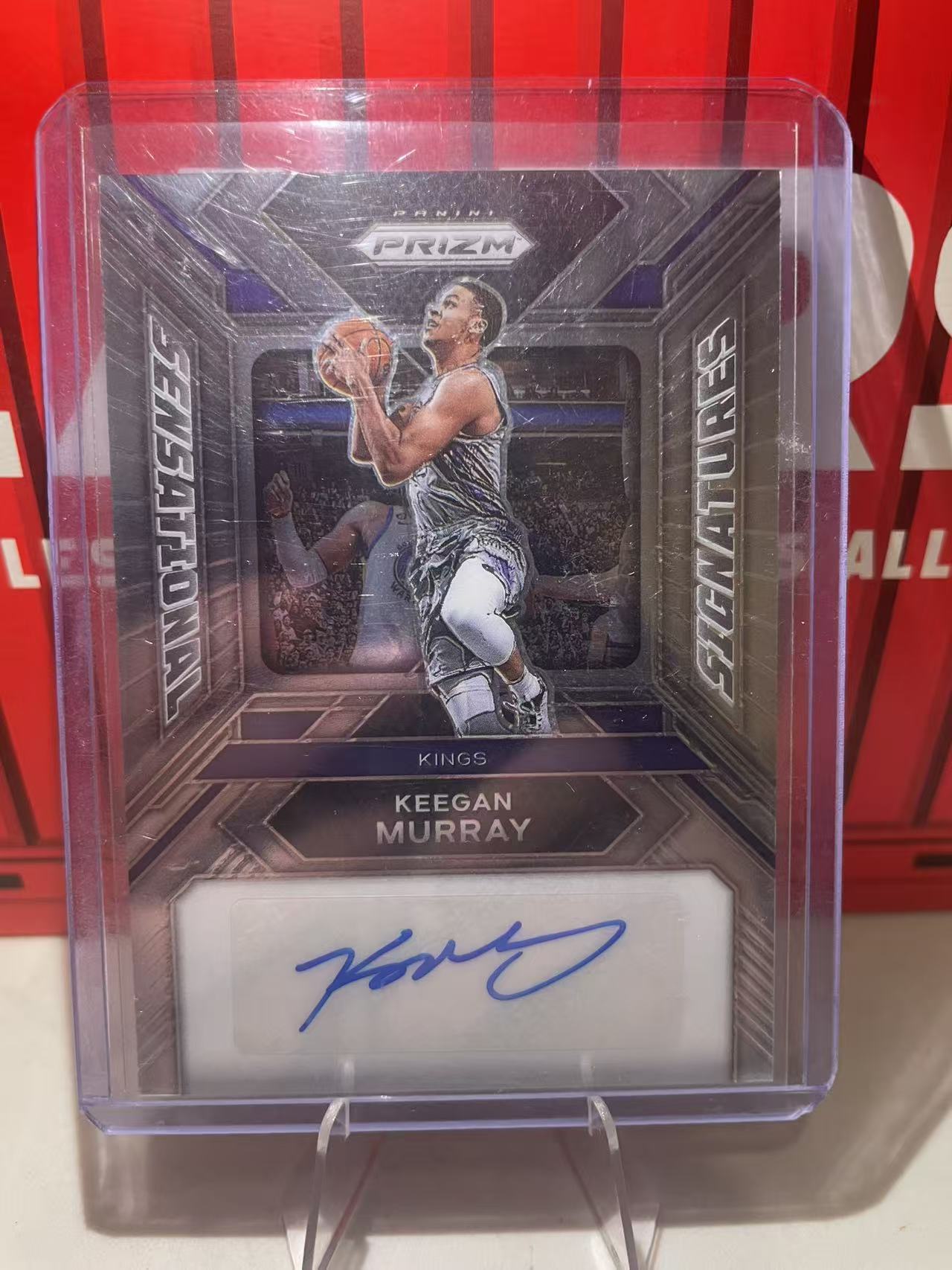 2023-24 Panini PRIZM Keegan Murray 【满天繁星】基根 穆雷 prizm系列 签字 国王 卡品如图 未来可期