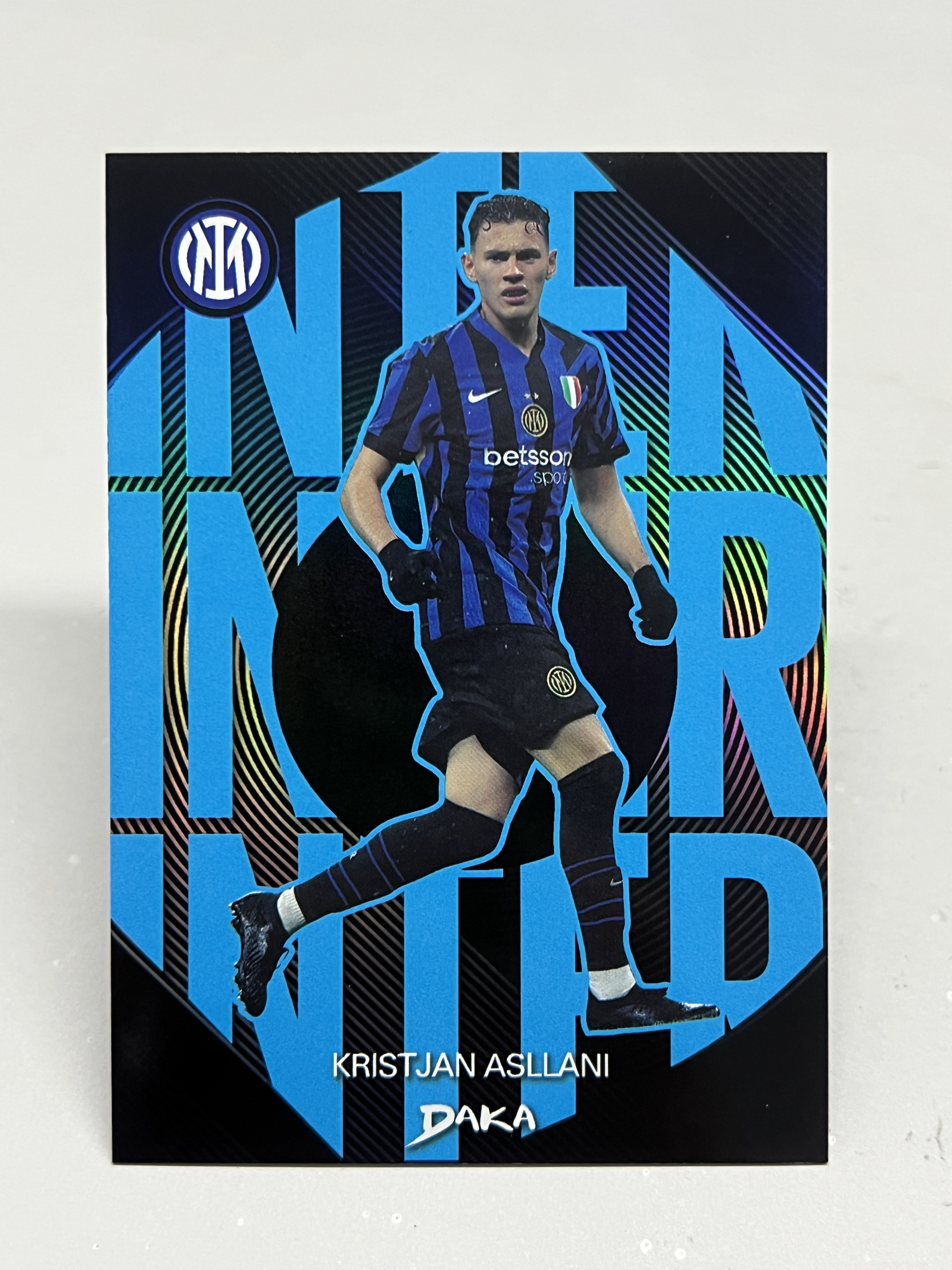 2025 DAKA Kristjan Asllani【挂机拍卖】达咖文化 意甲 克里斯蒂扬・阿斯拉尼 078/175 国际米兰 卡品如图 收藏 凑套