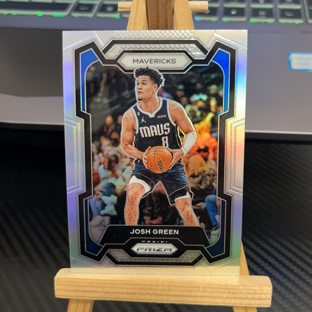 2023-24 Panini Prizm Josh Green 约什 格林 独行侠 银折 折射 prizm系列 pz 卡品如图 凑图必备 值得收藏!免费代卖!