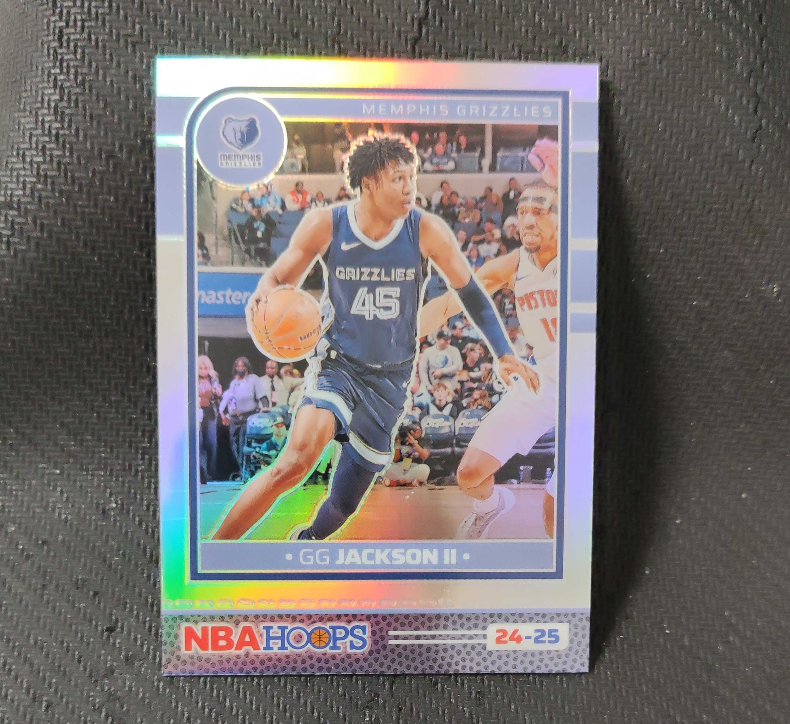 2024-25 Panini Hoops G.G. Jackson GG 杰克逊 银折 折射 灰熊队 收藏必备 可累计 收卡