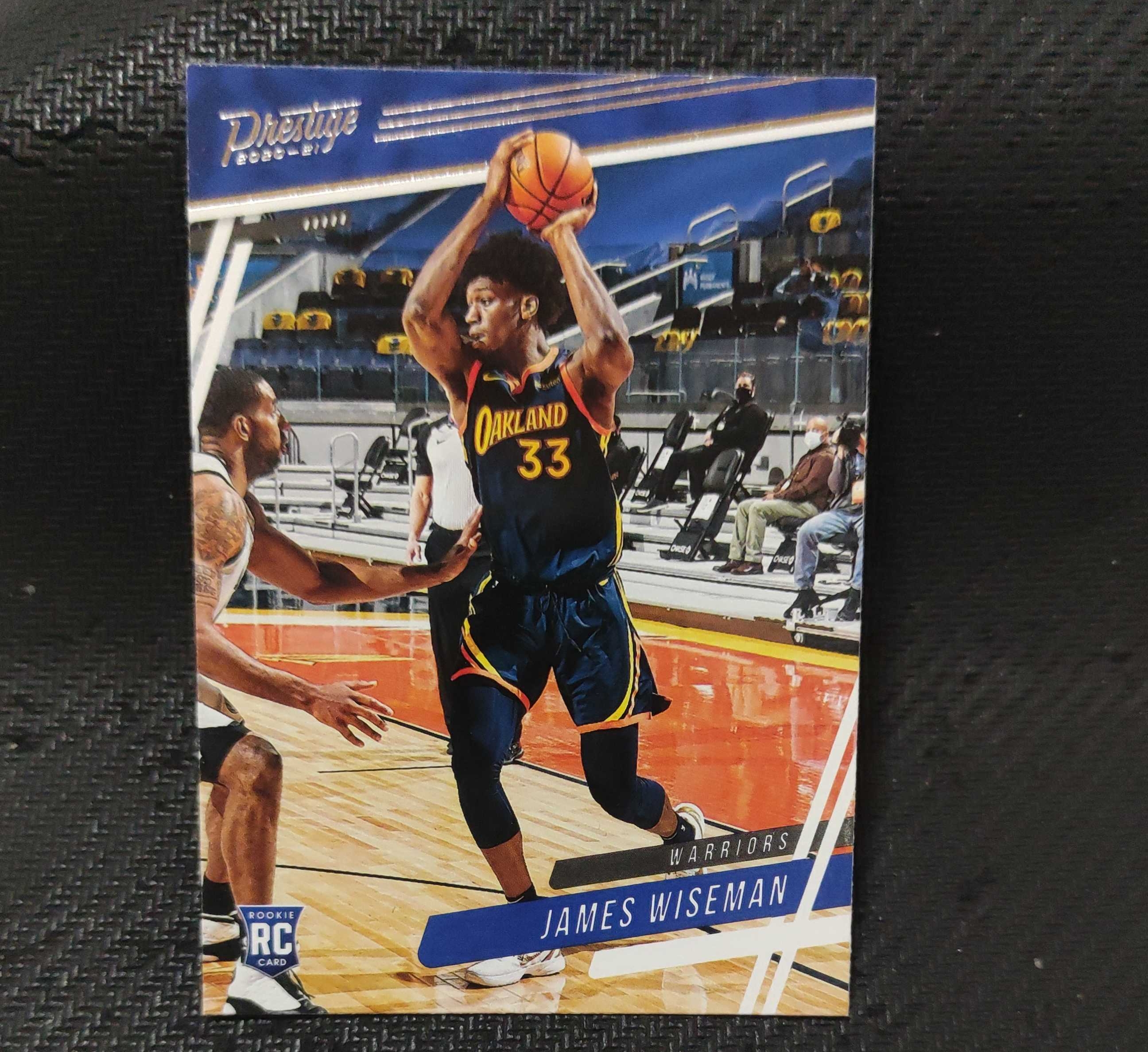 2020-21 Panini Prestige James Wiseman RC 詹姆斯 怀斯曼 新秀rc 勇士队 收藏必备 可累计 回收球星卡