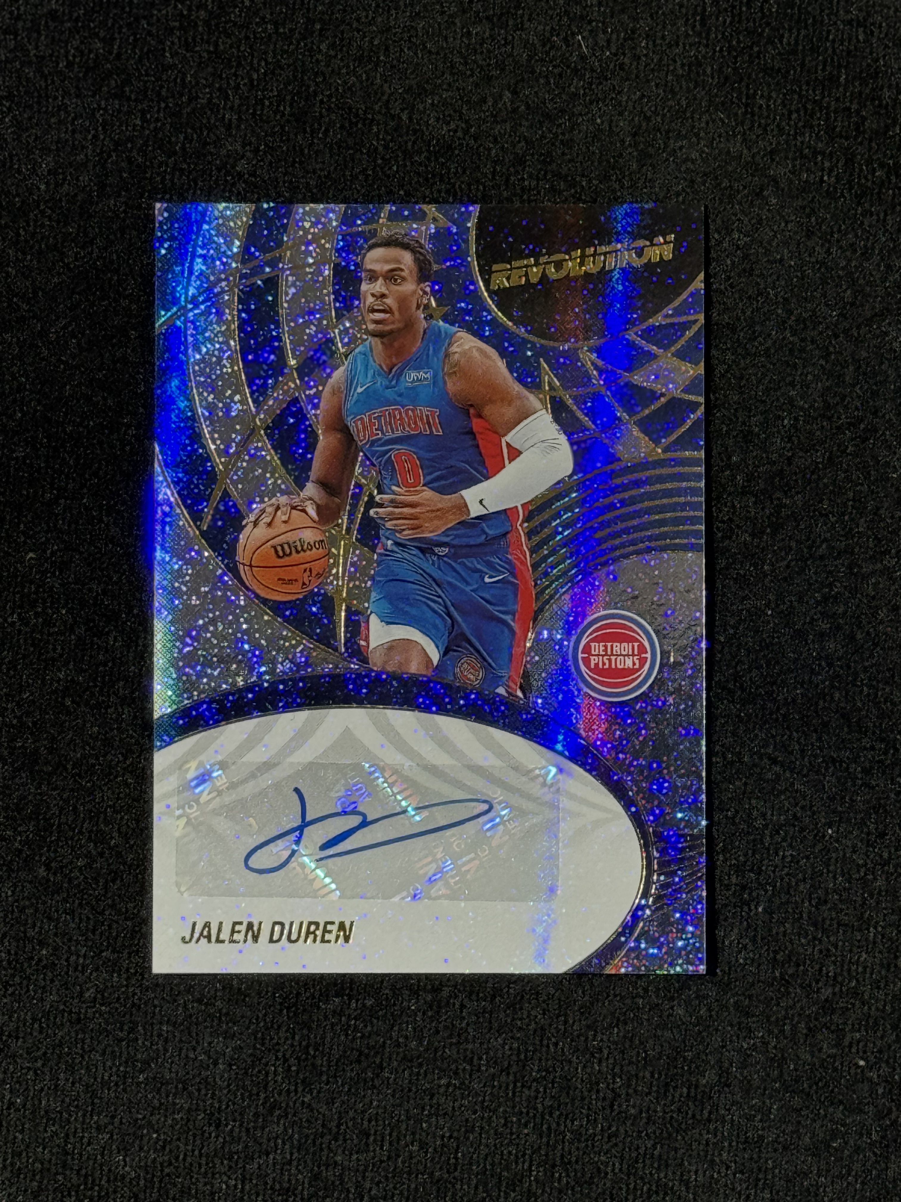 2024-25 Panini Revolution Jalen Duren 【扎克代卖】革命 活塞 CC队友 杰伦 杜伦 贴签 实卡好看 瑕疵如图 福盒 猪脚饭
