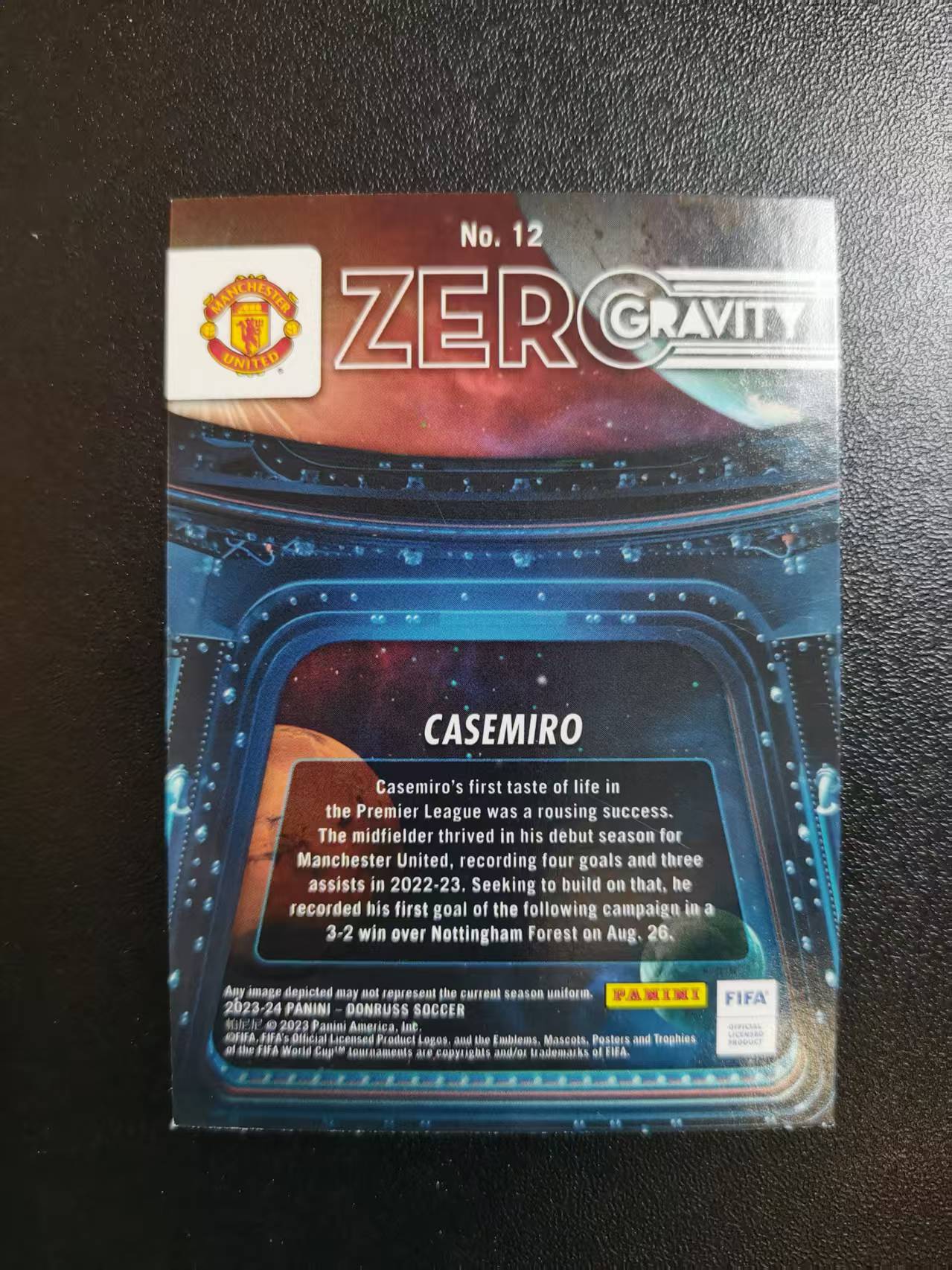 2023-24 Panini Donruss Casemiro 卡塞米罗 曼联 胖虎 杜蕾斯FIFA 收藏凑套 卡品如图 免费代拍CC05