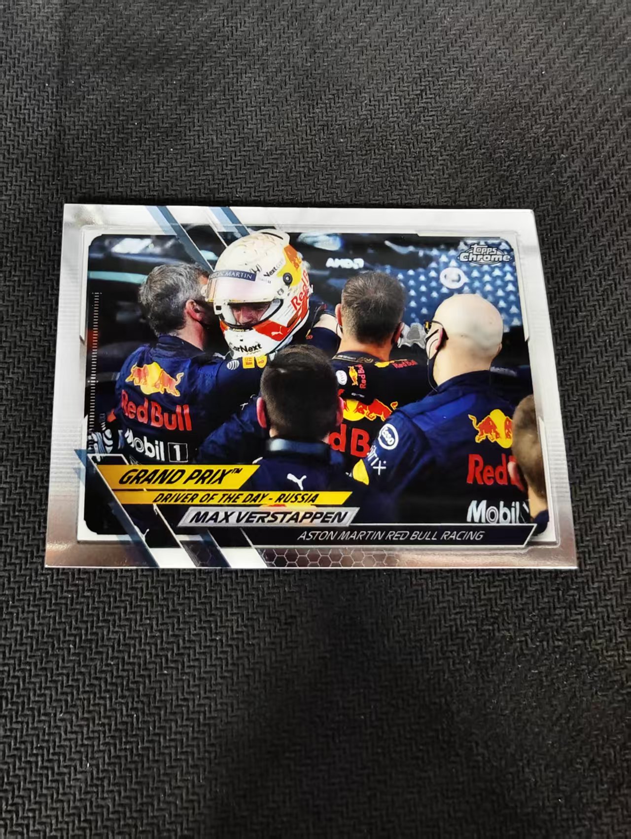 【可合并,不累计】2021 Topps Chrome Max Verstappen F1 维斯塔潘 红牛 划痕 边角瑕疵 #161