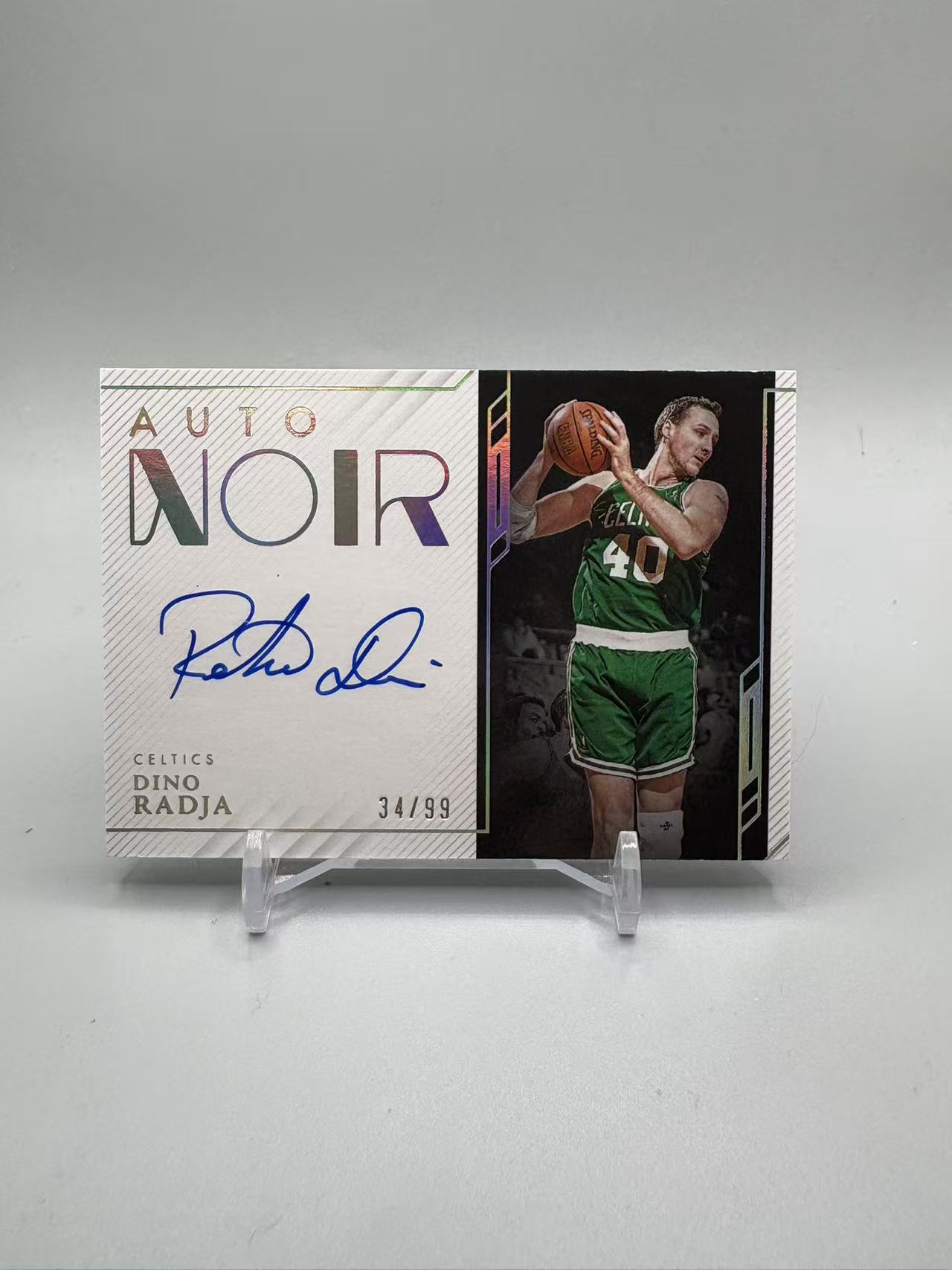2022-23 Panini Noir Dino Radja 【灰灰代拍】诺尔 迪诺 拉迪亚 /99编 签字 卡签 noir签 凯尔特人 洪