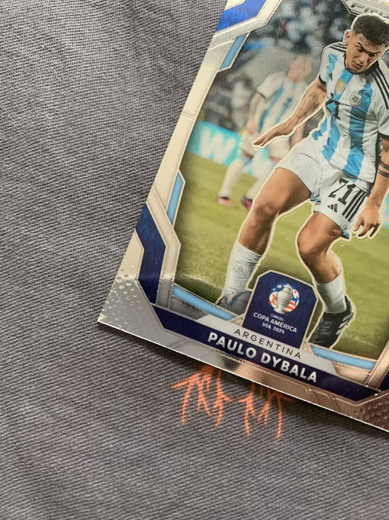 2024 Panini Prizm Copa America Paulo Dybala 元年美洲杯 Prizm 保罗 迪巴拉 base 阿根廷 维稳