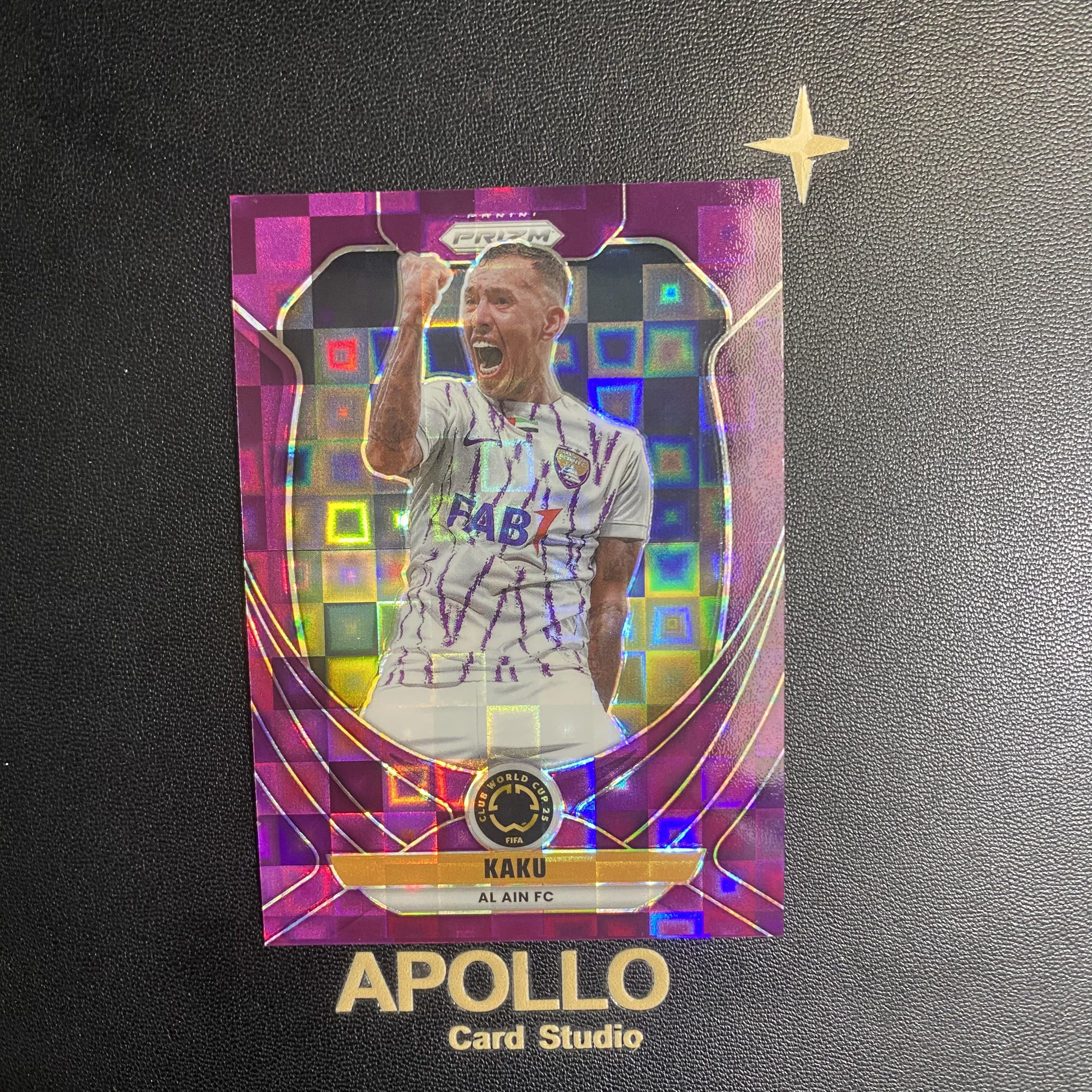 2025 Panini Prizm Kaku 卡库 世俱杯pz 阿尔艾因 紫折 49编 卡品如图 -月初