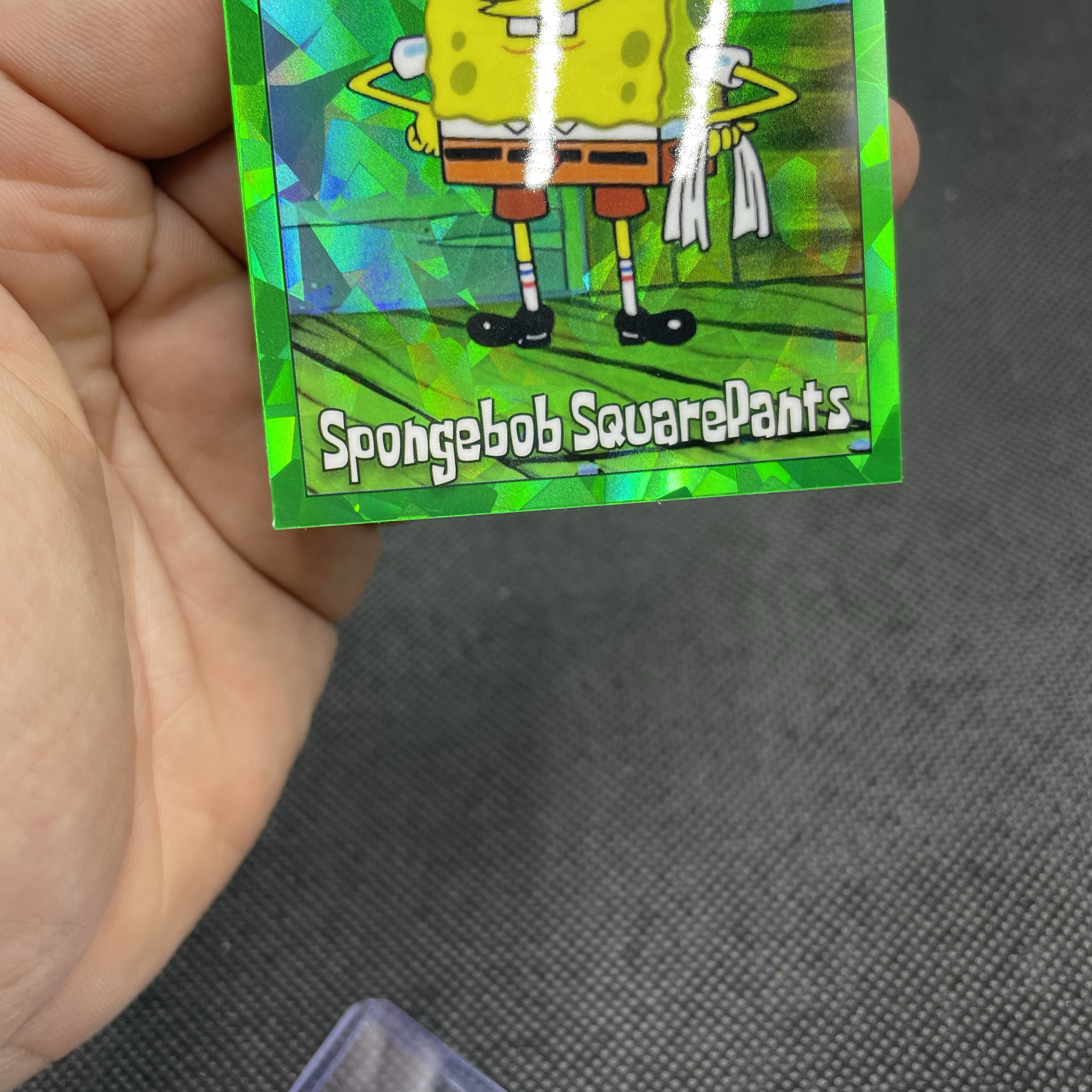 2025 Topps Chrome Spongebob Squarepants 【无界代卖】25周年 海绵宝宝 35/99编 绿折 绿碎冰折 可爱选图 人气角色 品如图 不累计 大鱼