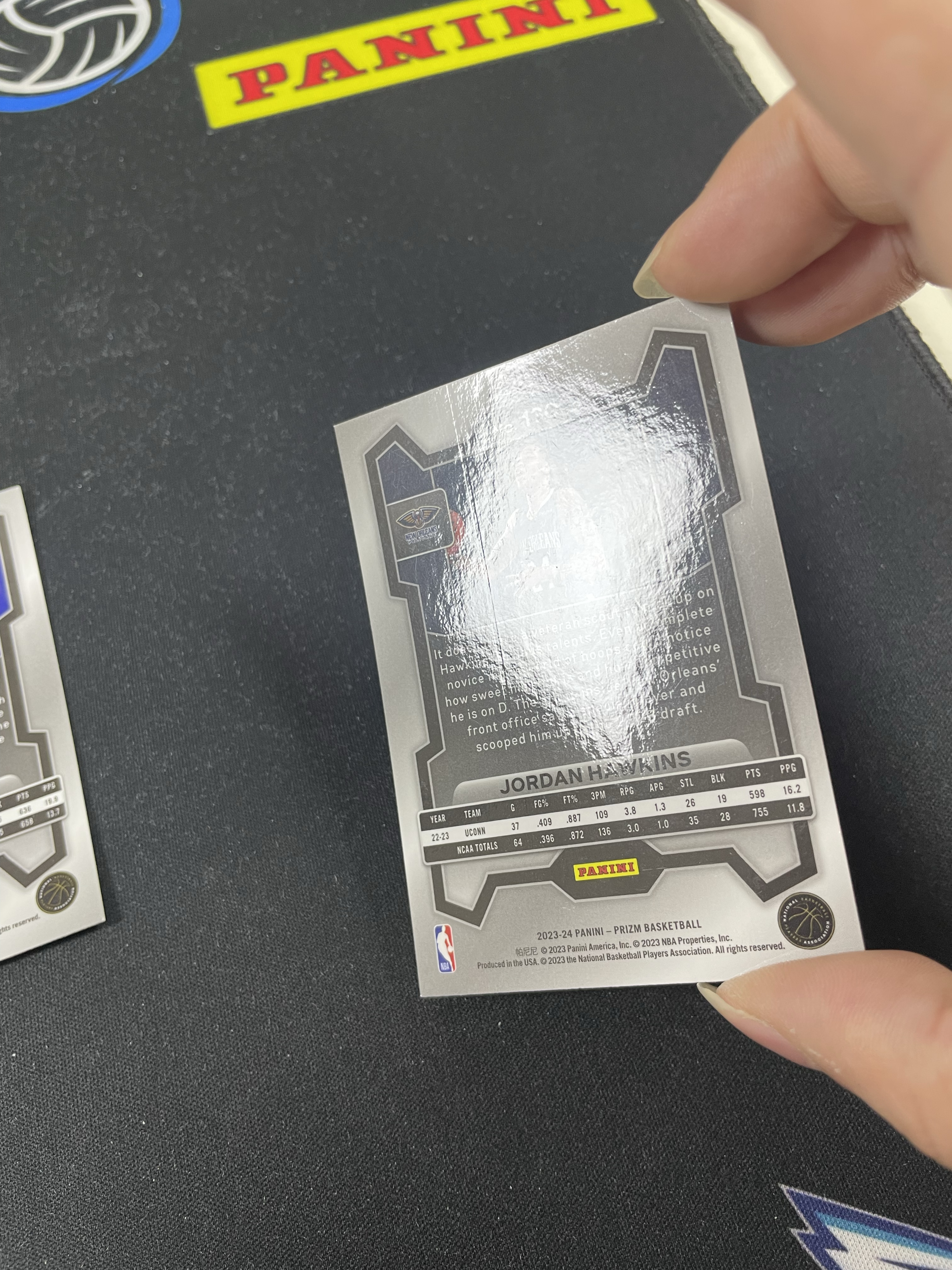 【皮成仙拍卖 统一手续费6%】 PANINI 23-24 PRIZM 卡森华莱士 波杰姆斯基 乔丹霍金折 新秀 RC 银折 一图打包 瑕疵如图 凑套必备 值得收藏【只发顺丰】柱子126