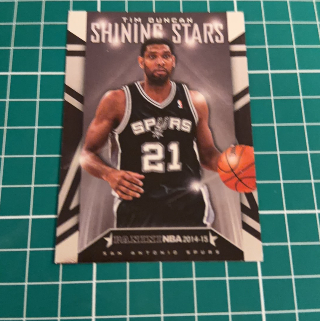 2014-15 Panini Americana Tim Duncan S.p.a. 蒂姆邓肯 石佛 马刺 聚光灯特卡 闪卡 GDP 十年老卡 绝版卡 稀有大比例 收藏必备